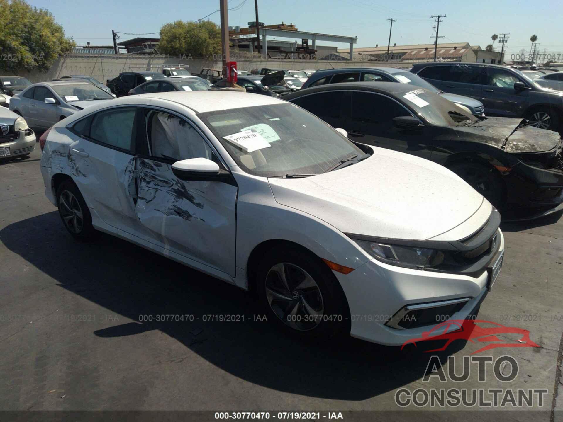 HONDA CIVIC SEDAN 2020 - 19XFC2F66LE011508