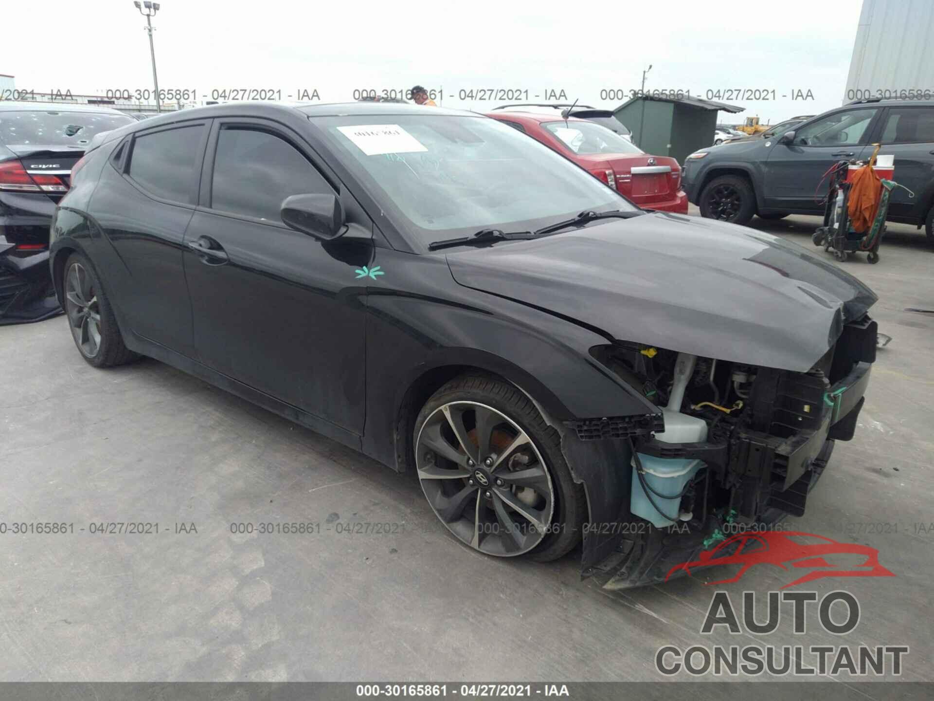 HYUNDAI VELOSTER 2019 - KMHTG6AF1KU009599