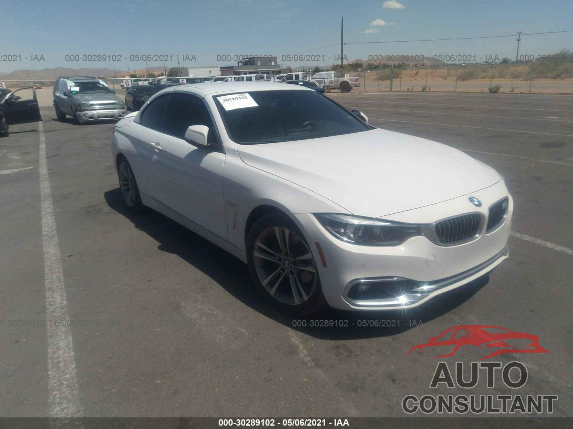 BMW 4 SERIES 2018 - WBA4Z1C58JEC73518