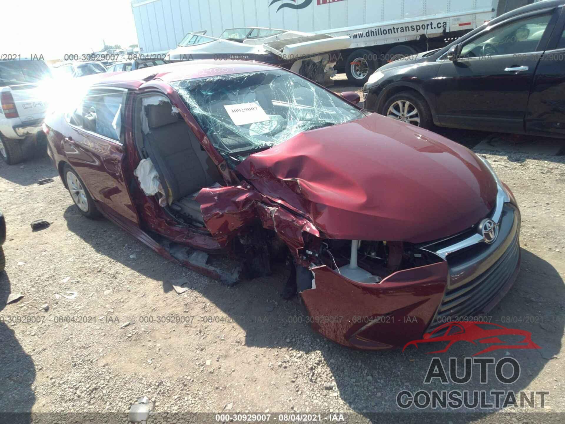 TOYOTA CAMRY 2016 - 4T1BF1FK4GU998691