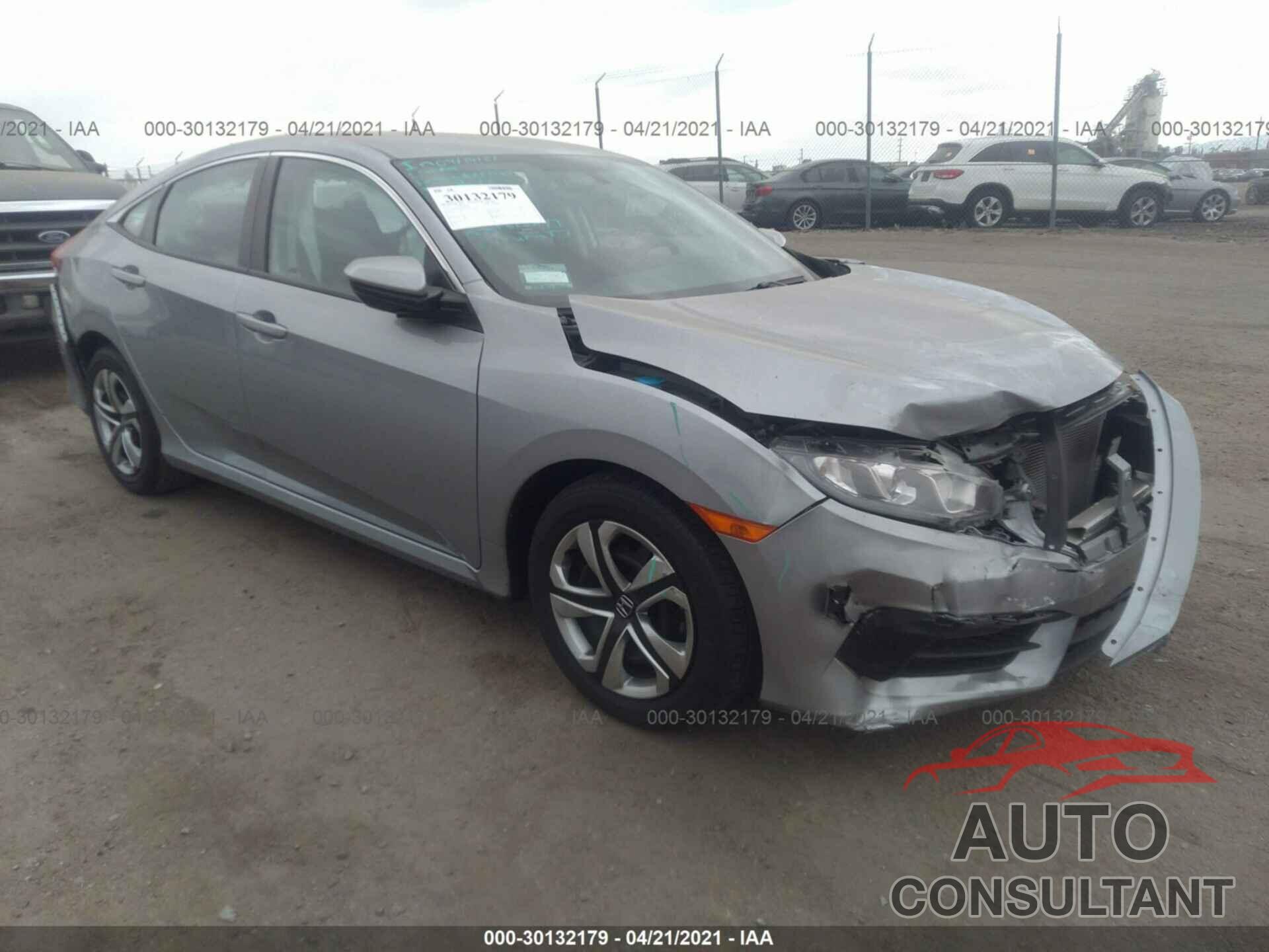 HONDA CIVIC SEDAN 2018 - 2HGFC2F54JH527103