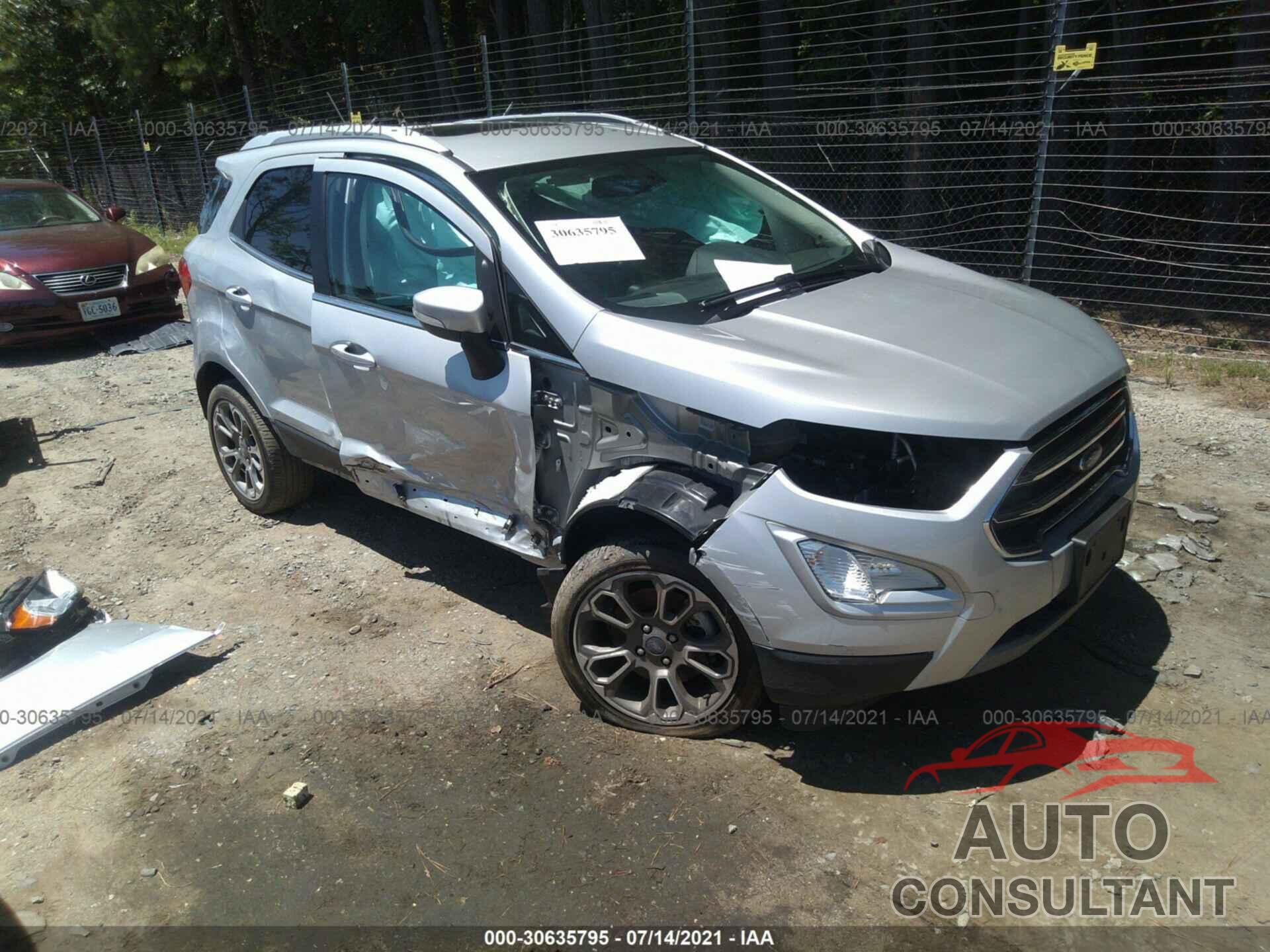 FORD ECOSPORT 2020 - MAJ6S3KL3LC328535