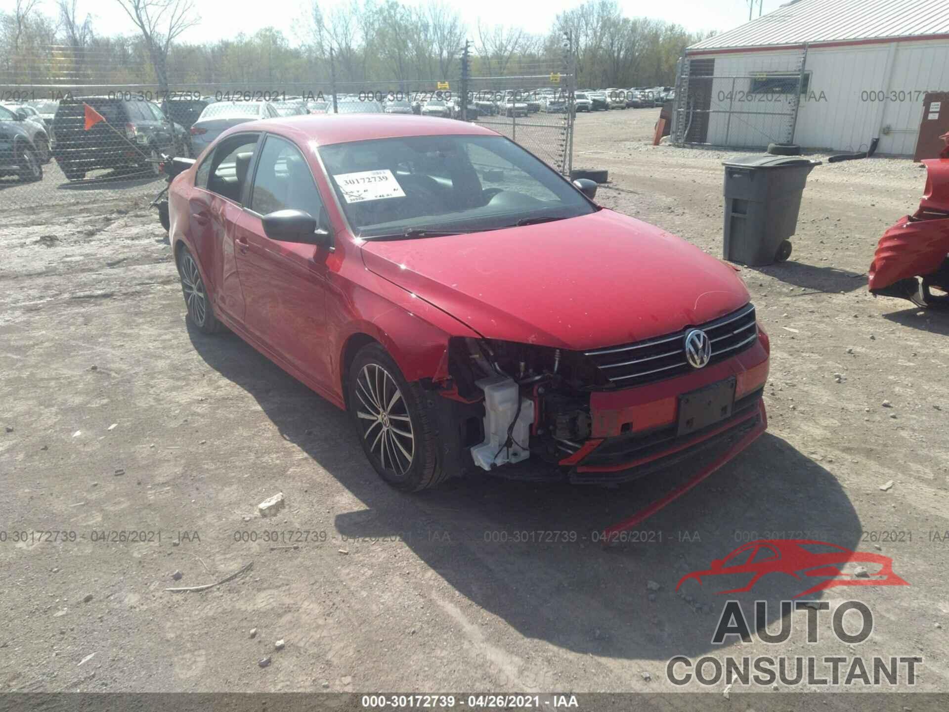 VOLKSWAGEN JETTA SEDAN 2016 - 3VWD17AJ8GM277899