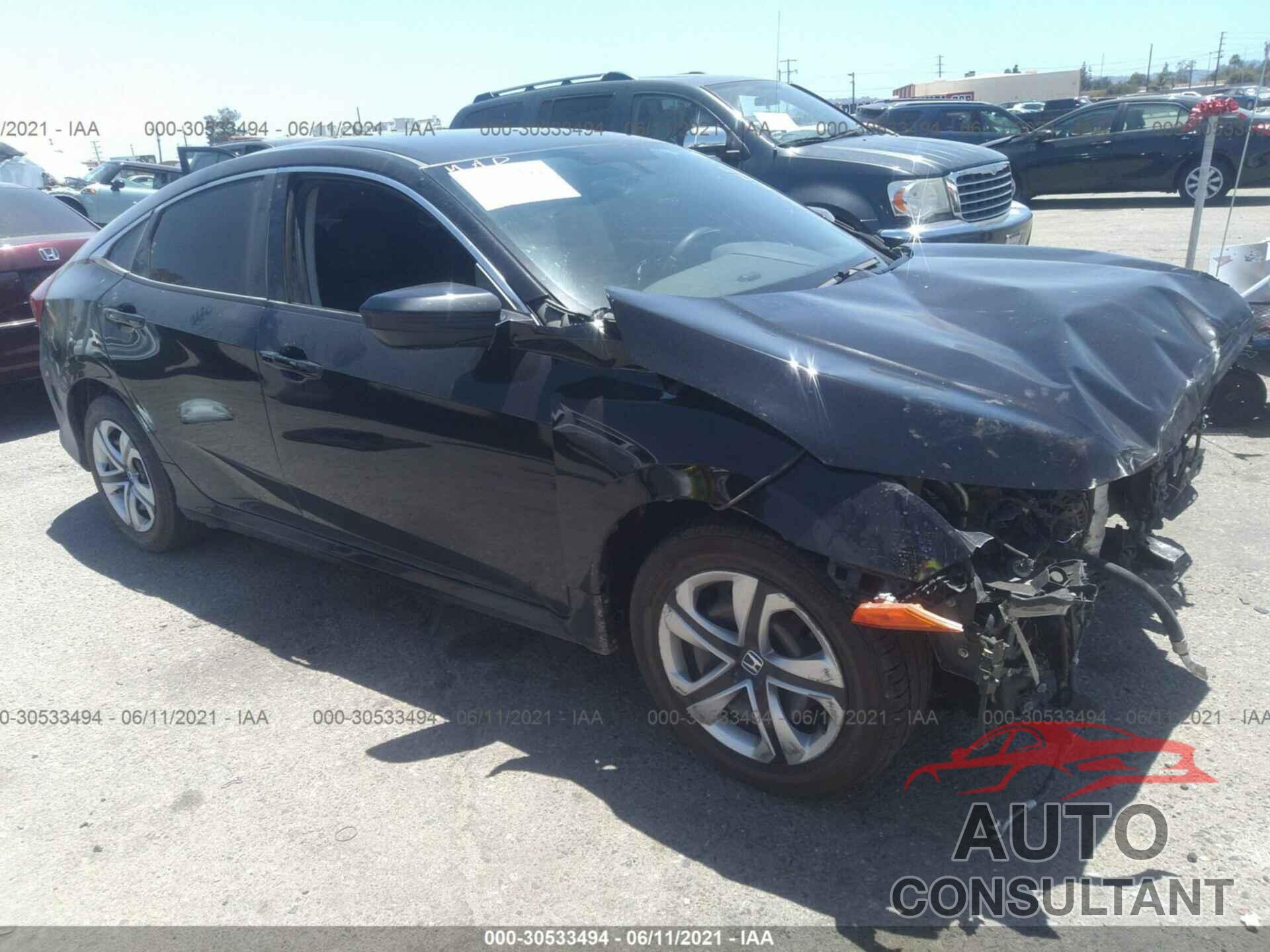 HONDA CIVIC SEDAN 2017 - 2HGFC2F57HH554676