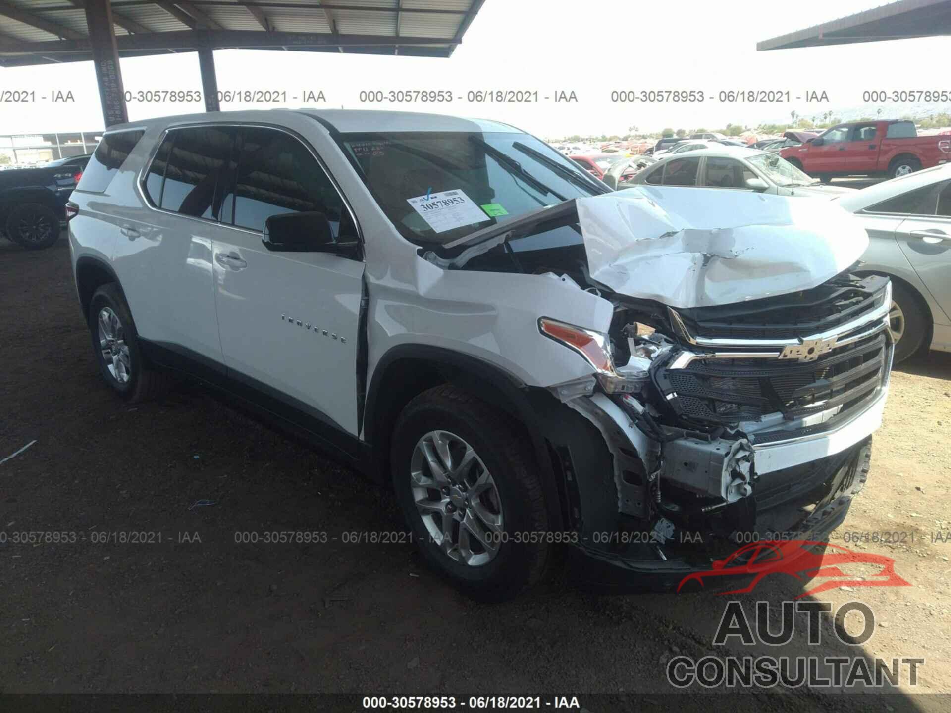 CHEVROLET TRAVERSE 2020 - 1GNEVFKW6LJ146274