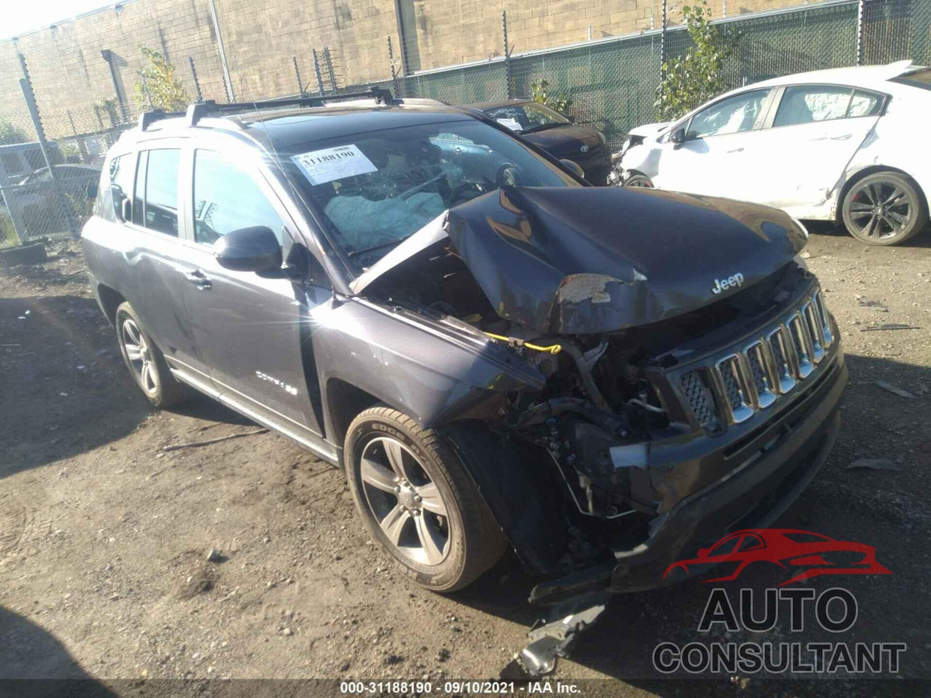 JEEP COMPASS 2017 - 1C4NJCEB9HD168951