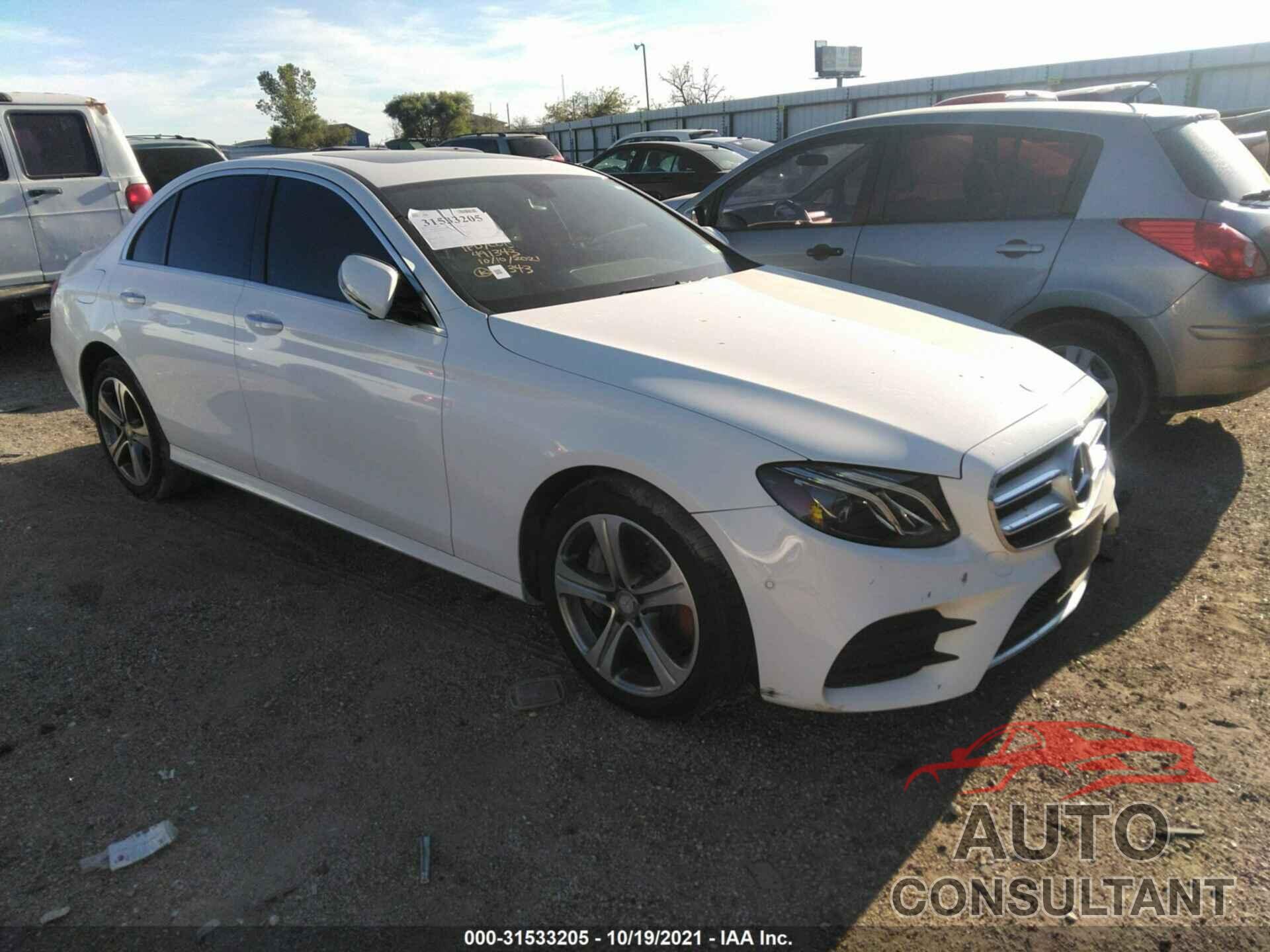 MERCEDES-BENZ E-CLASS 2017 - WDDZF4JB6HA180139