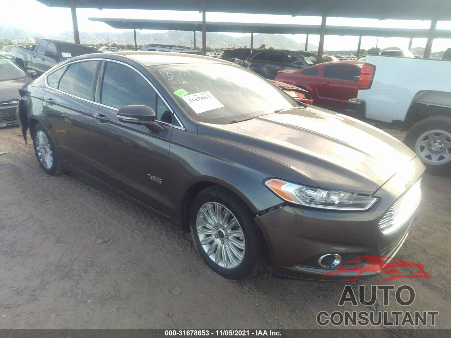 FORD FUSION ENERGI 2016 - 3FA6P0PU9GR384715