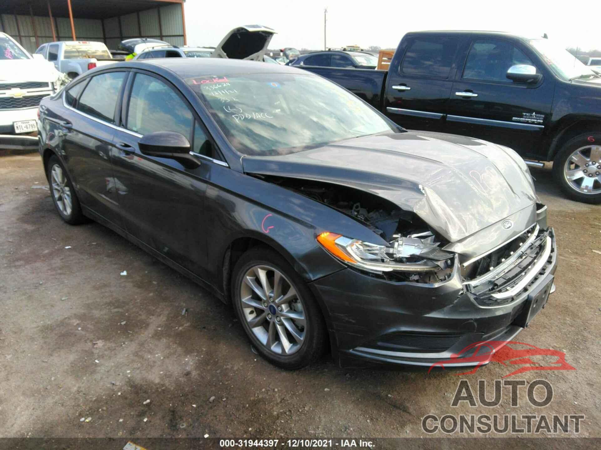 FORD FUSION 2017 - 3FA6P0HD5HR373047