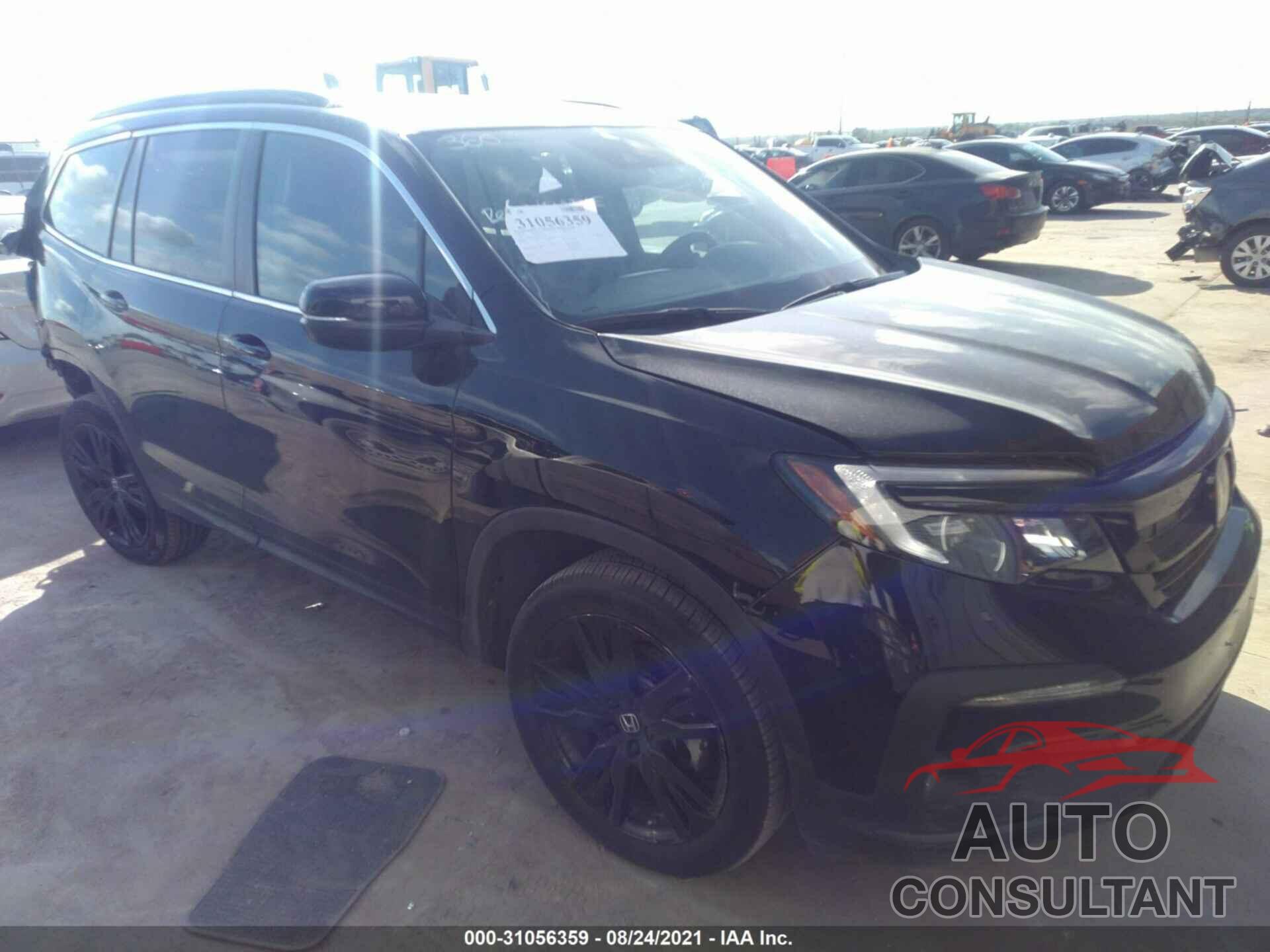 HONDA PILOT 2021 - 5FNYF5H24MB009814