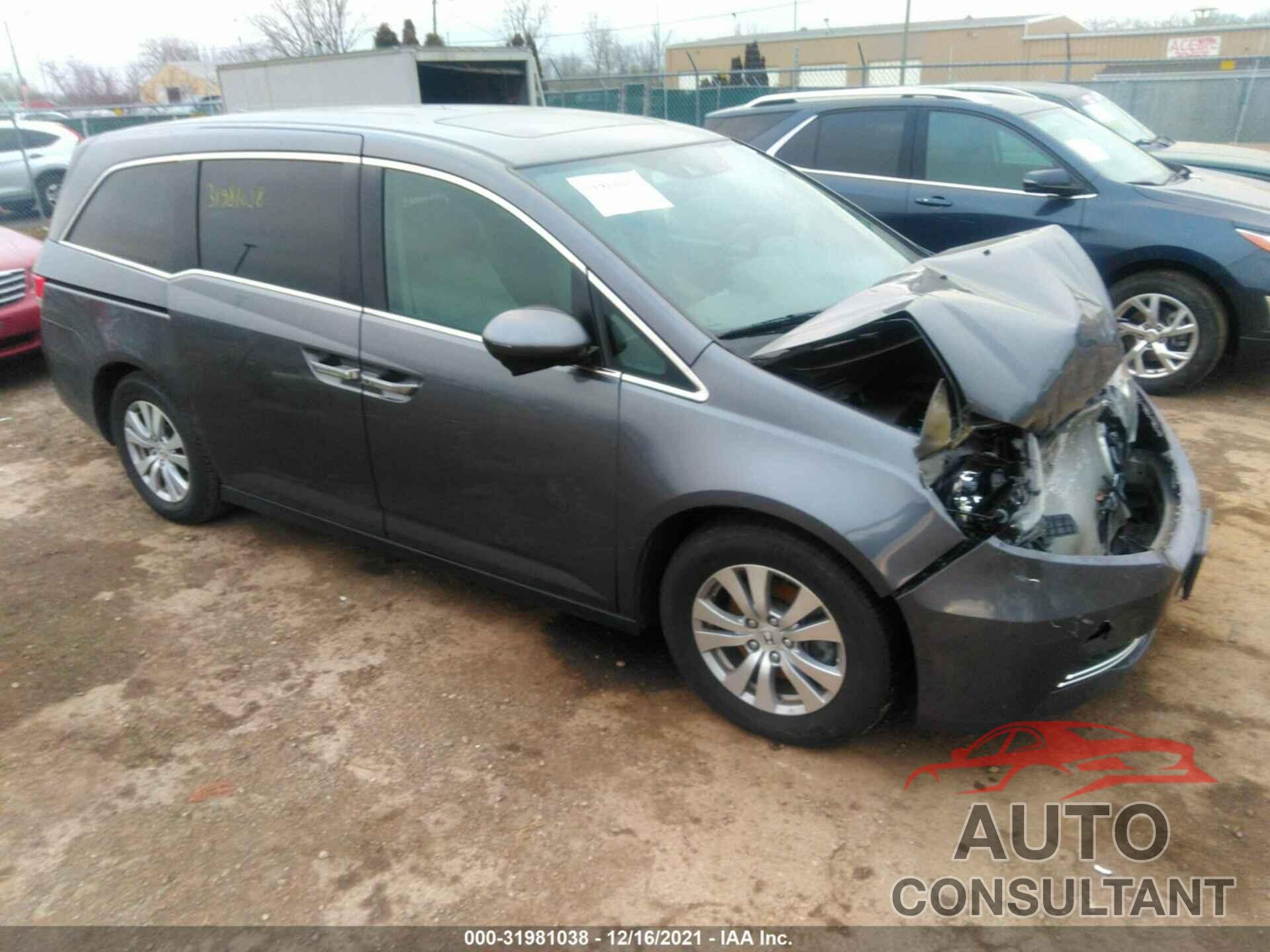 HONDA ODYSSEY 2016 - 5FNRL5H67GB056677