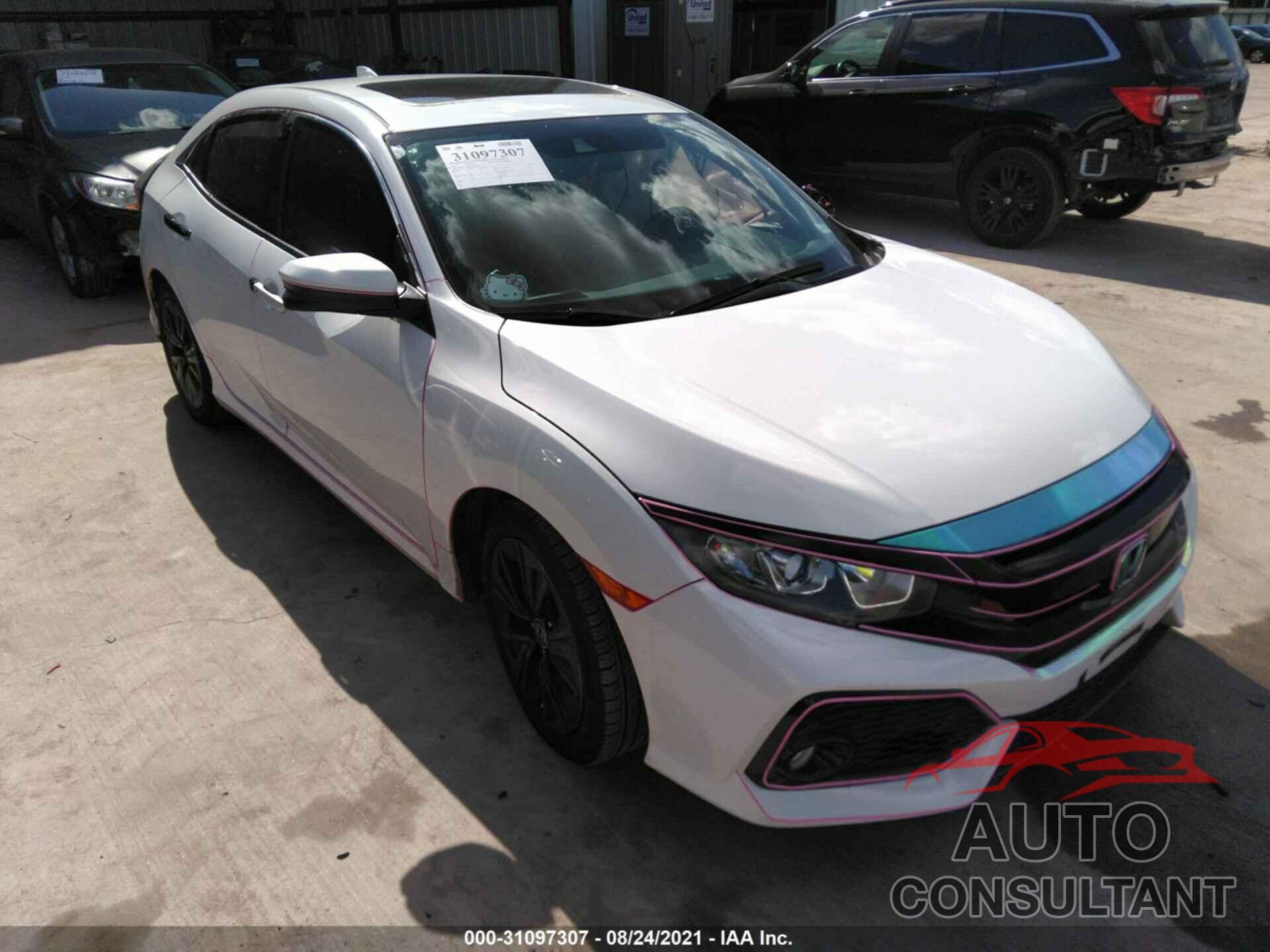 HONDA CIVIC HATCHBACK 2019 - SHHFK7H66KU205606