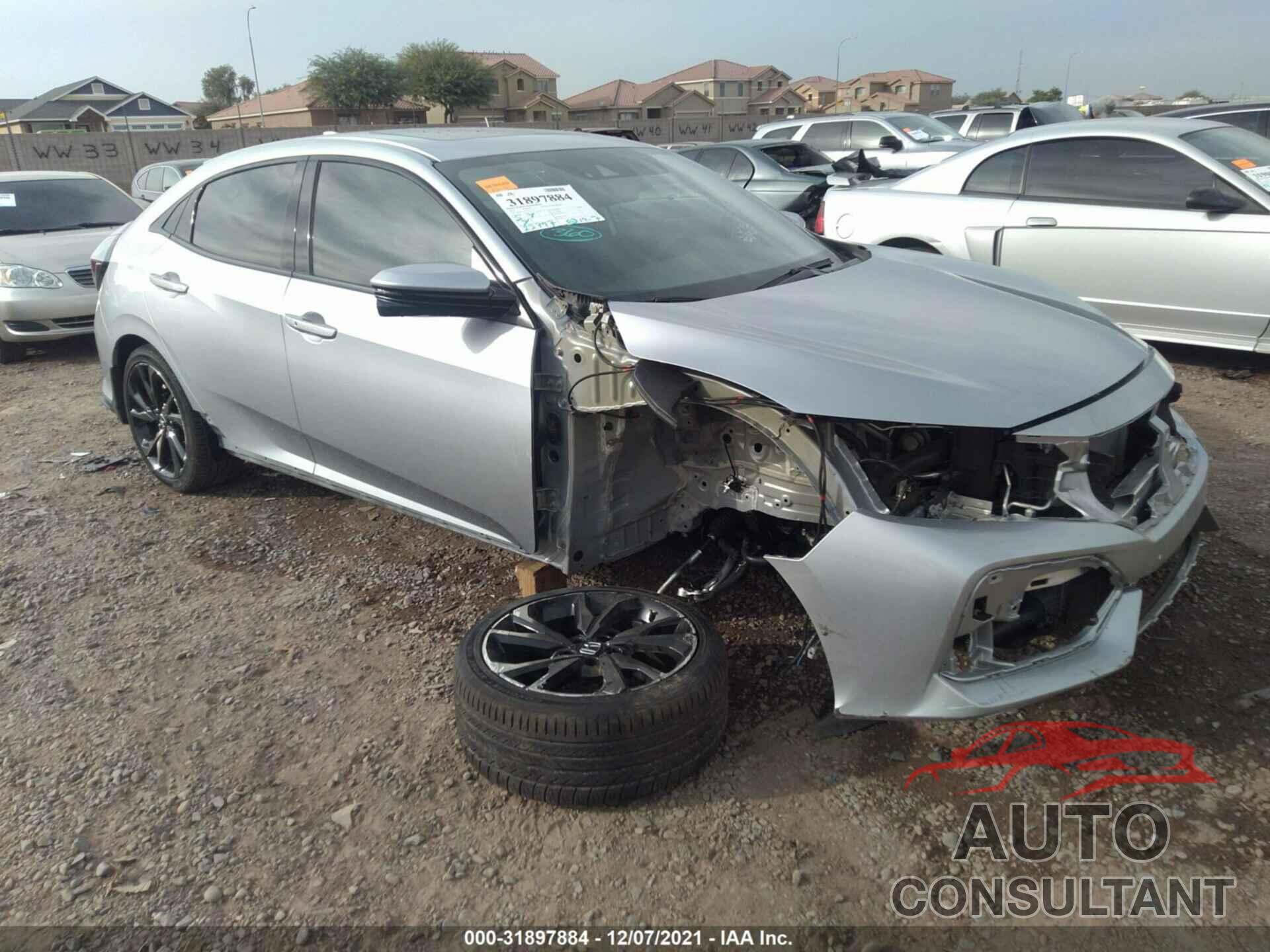 HONDA CIVIC HATCHBACK 2019 - SHHFK7H91KU217155