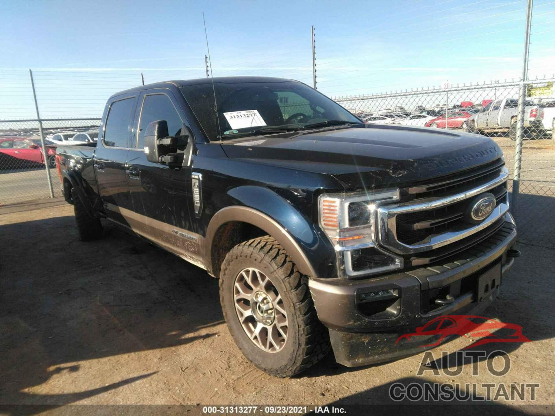 FORD SUPER DUTY F-250 SRW 2021 - 1FT7W2BT3MEC81476