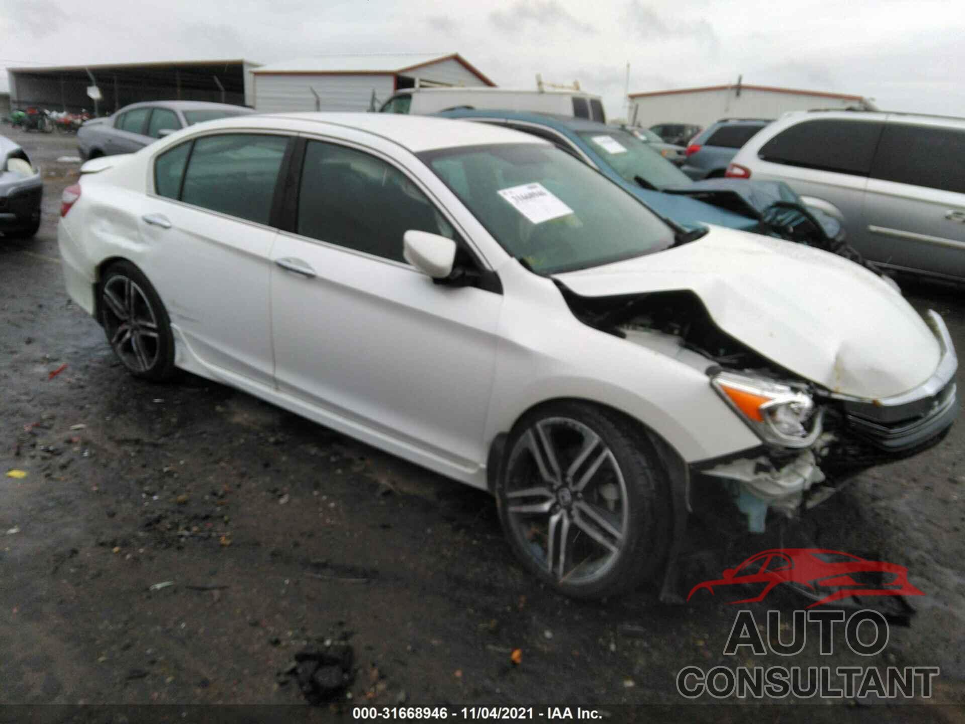 HONDA ACCORD SEDAN 2017 - 1HGCR2F59HA234954