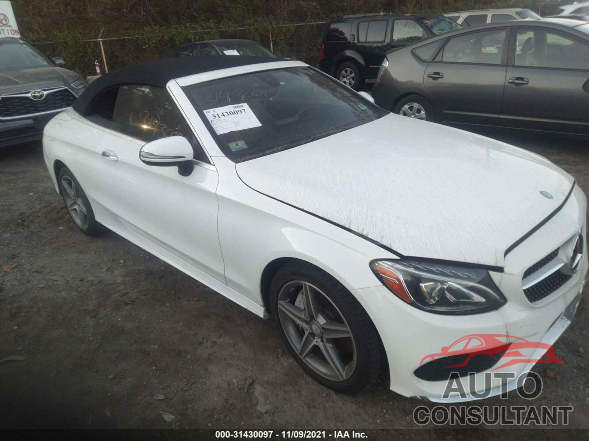 MERCEDES-BENZ C-CLASS 2017 - WDDWK4KB2HF489428