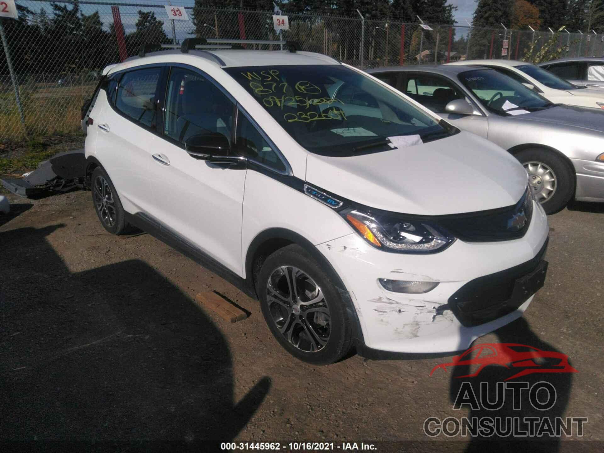 CHEVROLET BOLT EV 2020 - 1G1FZ6S01L4142332