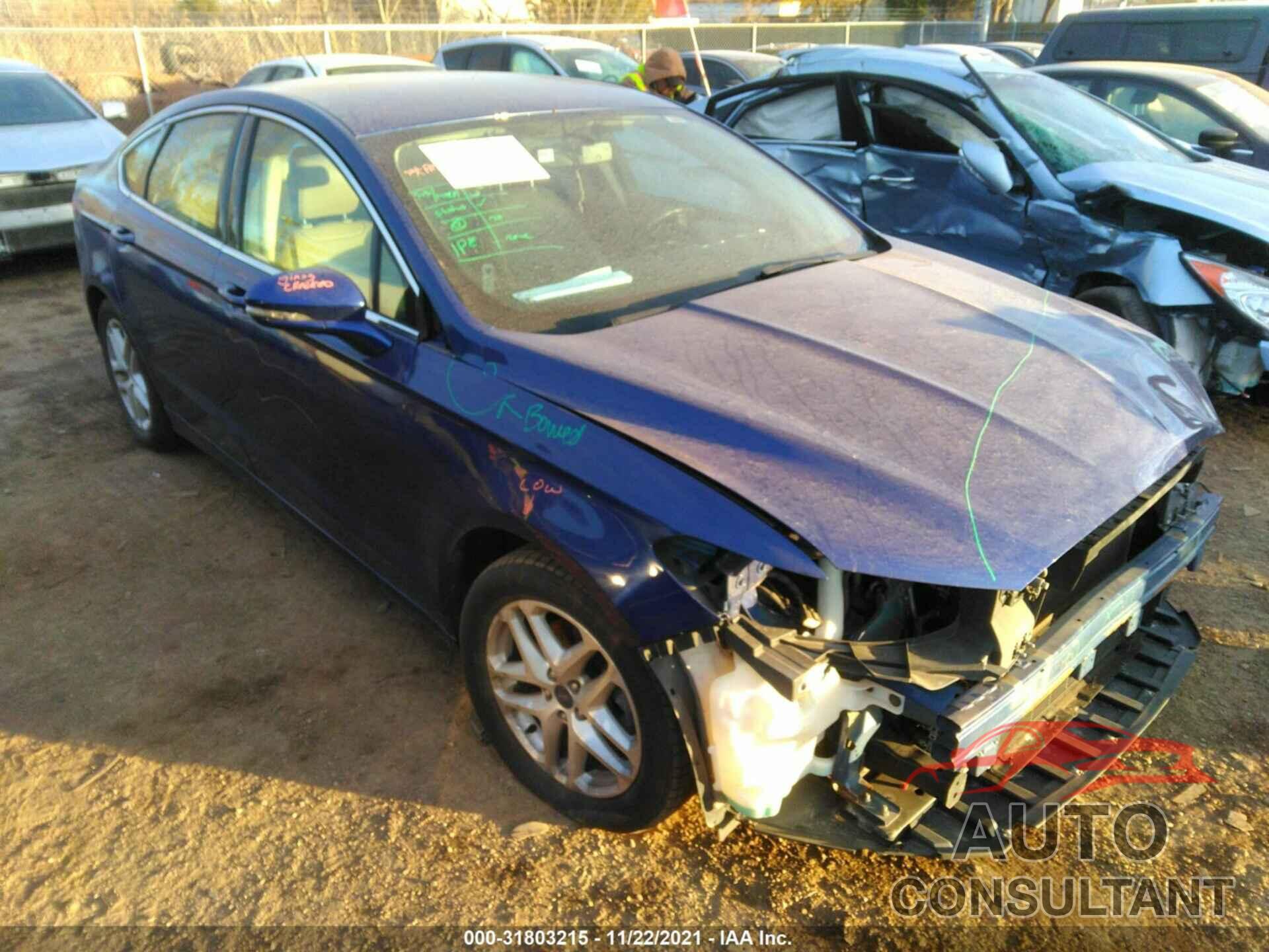 FORD FUSION 2016 - 1FA6P0HD9G5129595