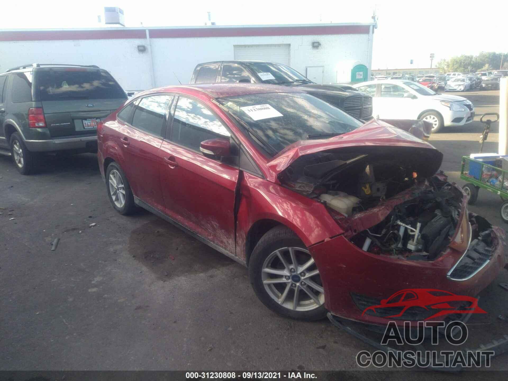 FORD FOCUS 2017 - 1FADP3F25HL237400