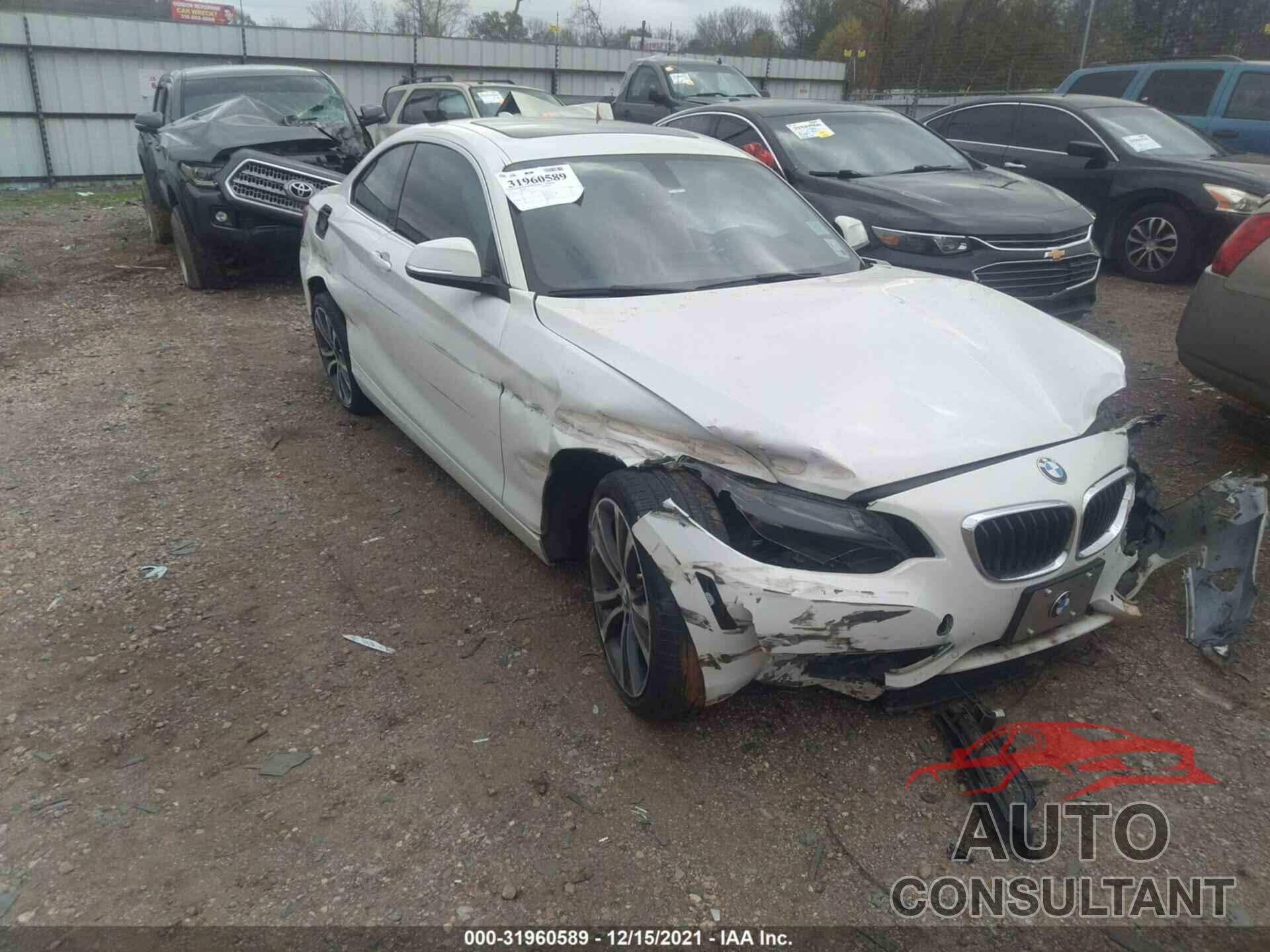 BMW 2 SERIES 2016 - WBA1F9C56GV544379