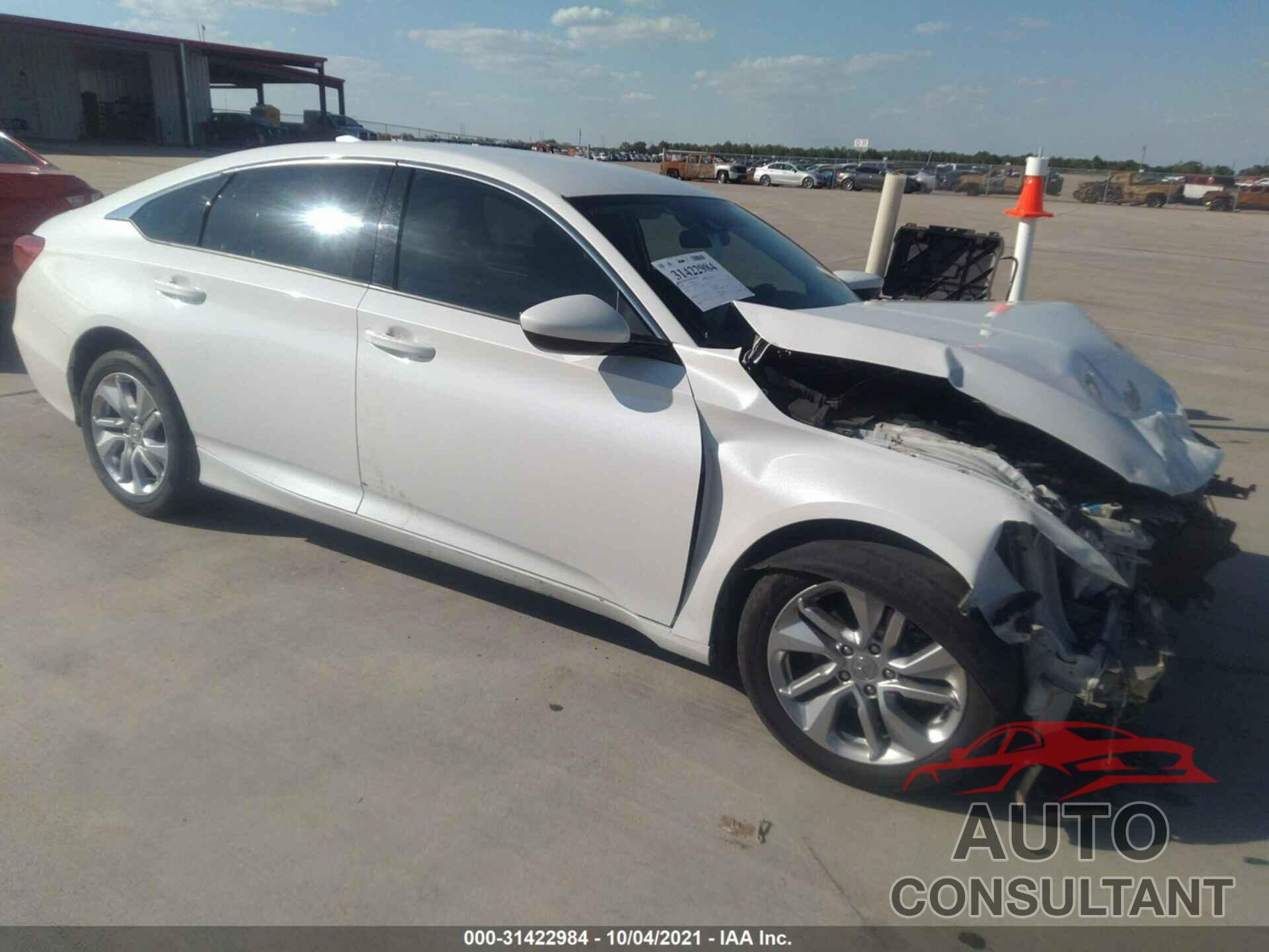 HONDA ACCORD SEDAN 2019 - 1HGCV1F12KA134883