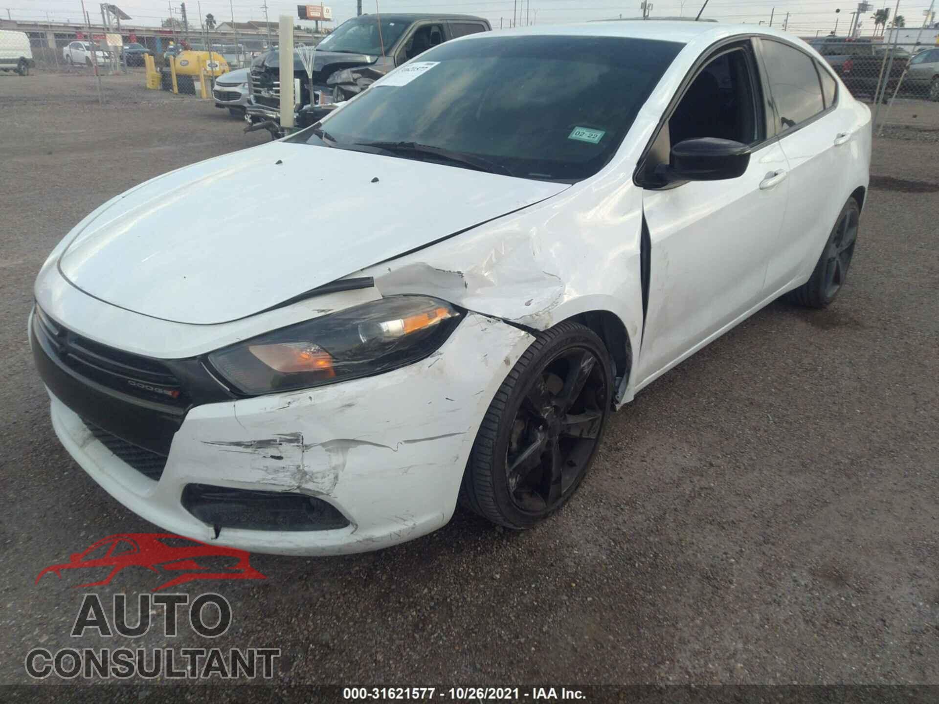 DODGE DART 2016 - 1C3CDFBB3GD608086