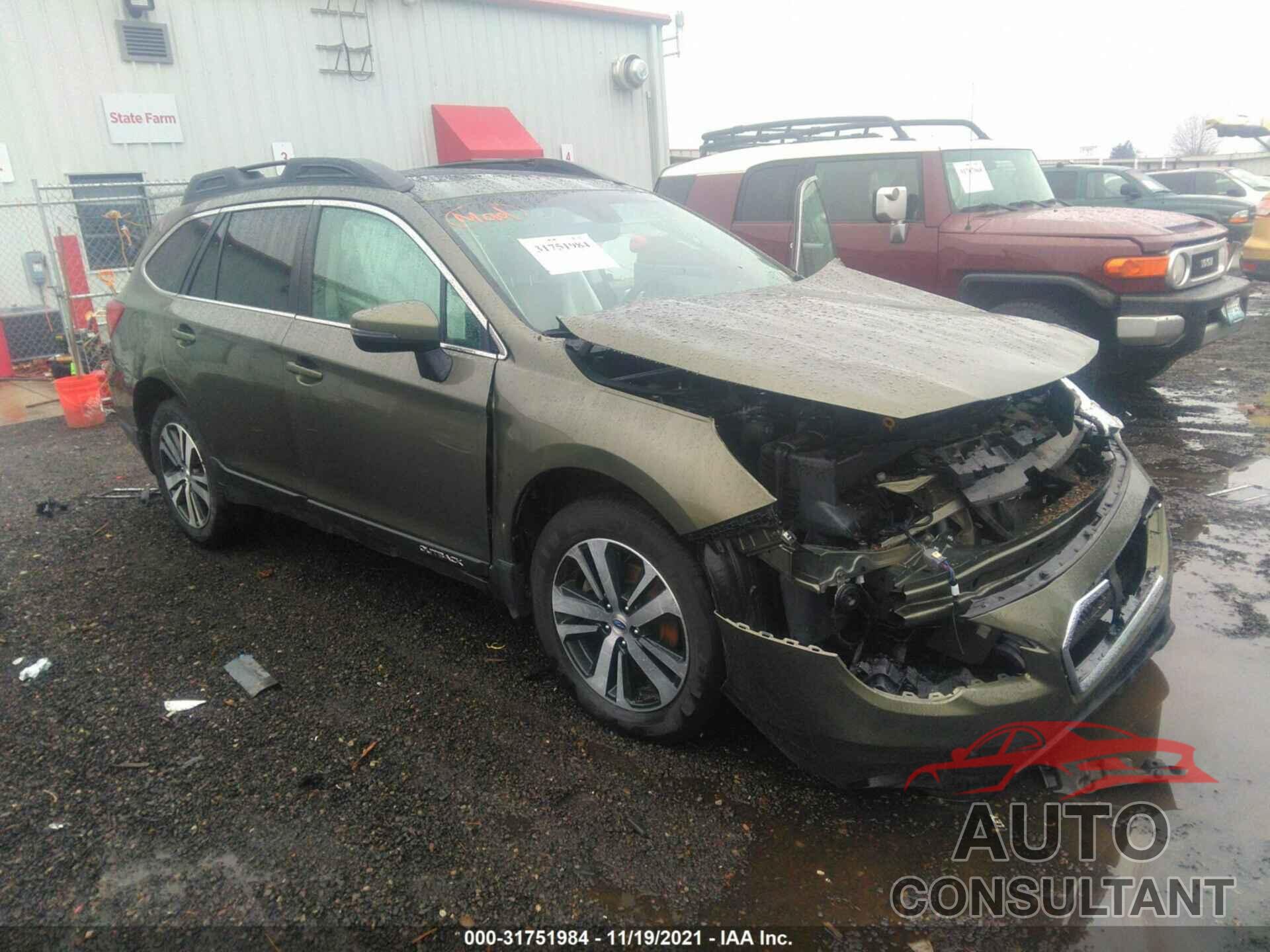 SUBARU OUTBACK 2018 - 4S4BSANC6J3316798
