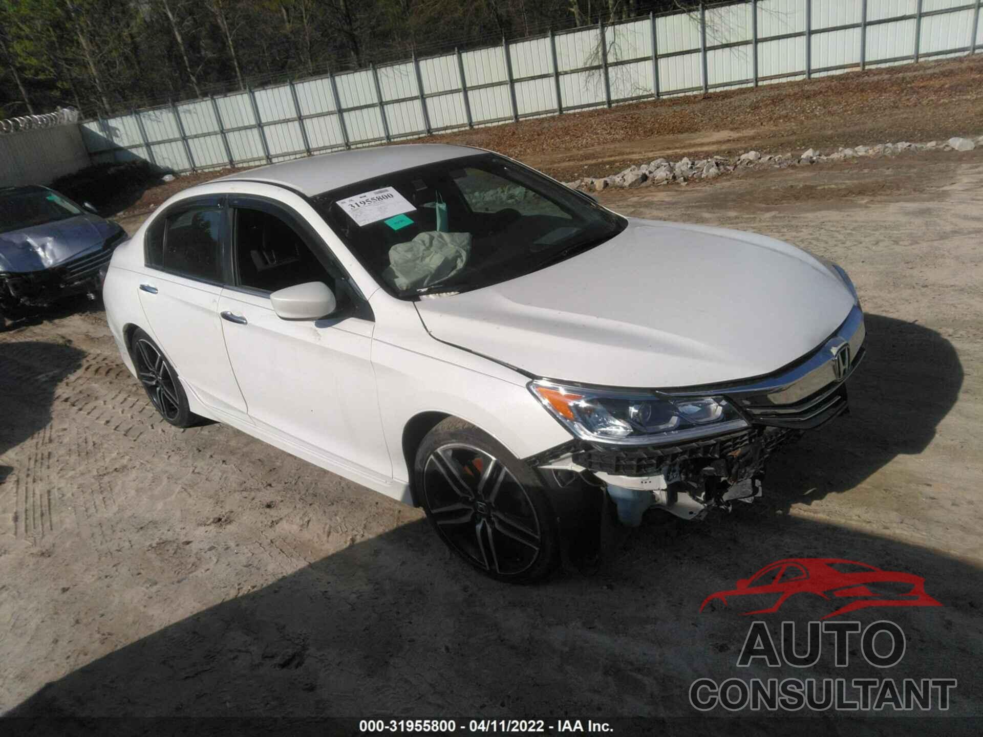 HONDA ACCORD SEDAN 2017 - 1HGCR2F56HA153703