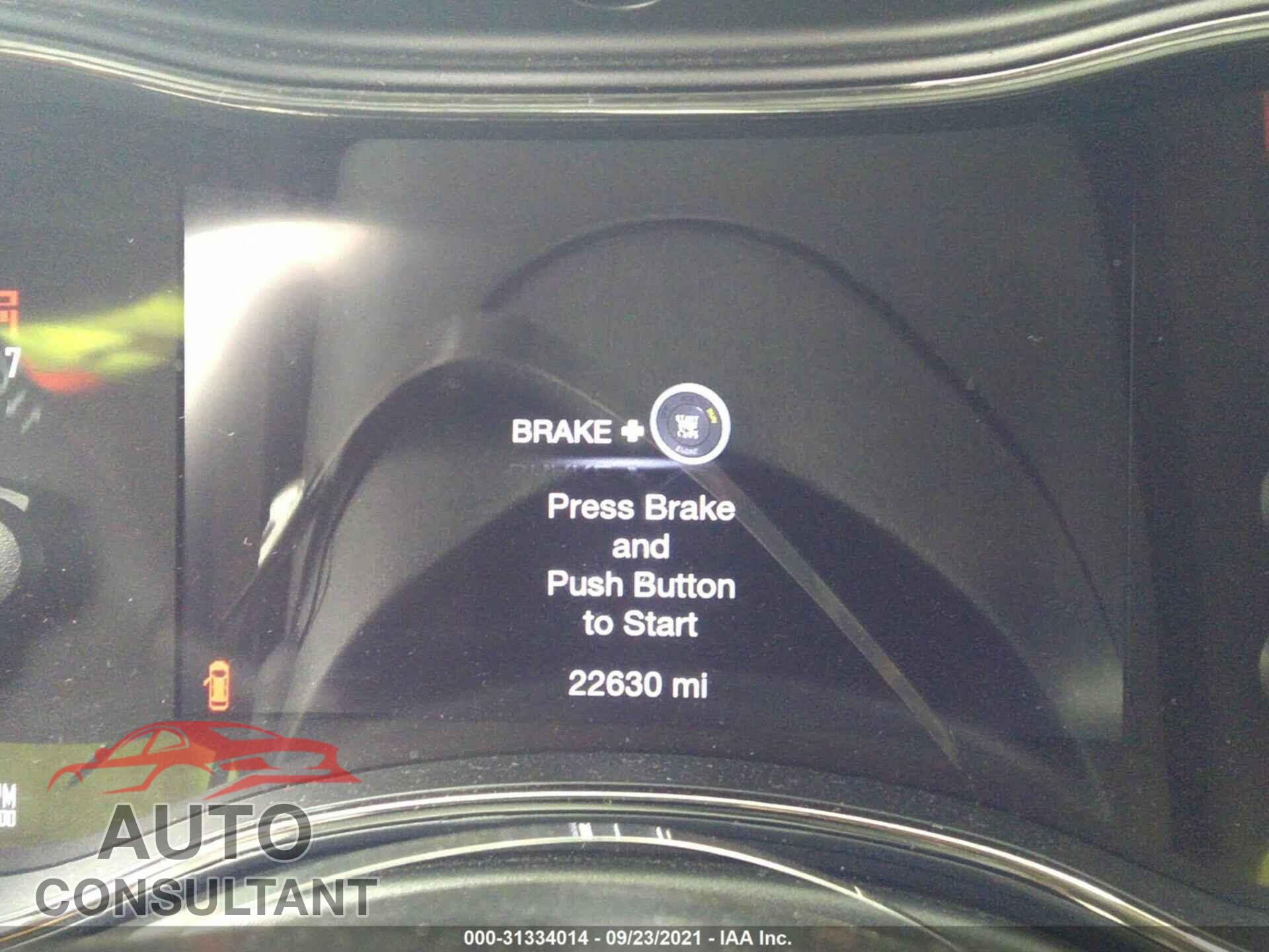 DODGE DURANGO 2020 - 1C4SDJCT8LC172305