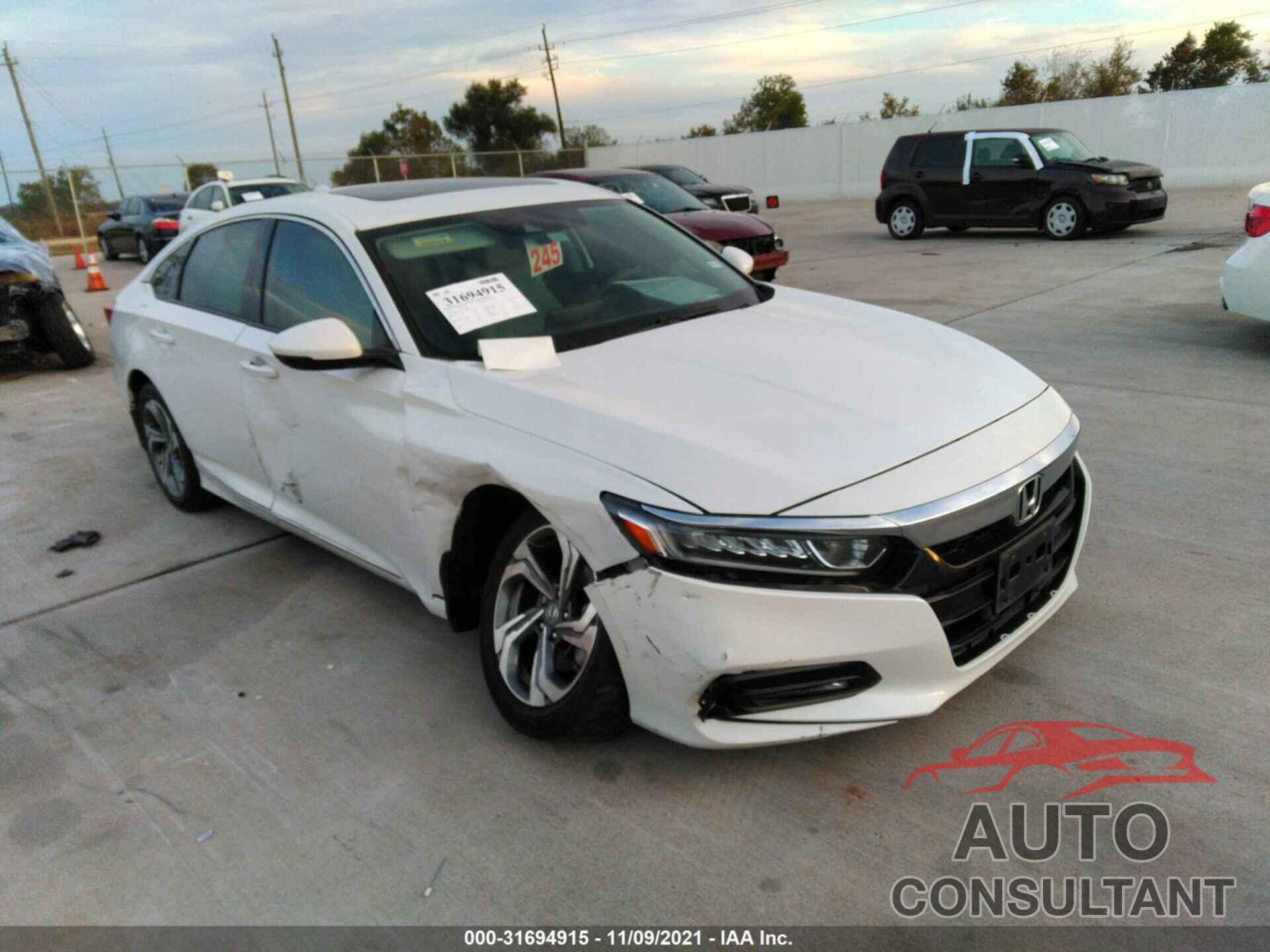 HONDA ACCORD SEDAN 2018 - 1HGCV1F50JA188538