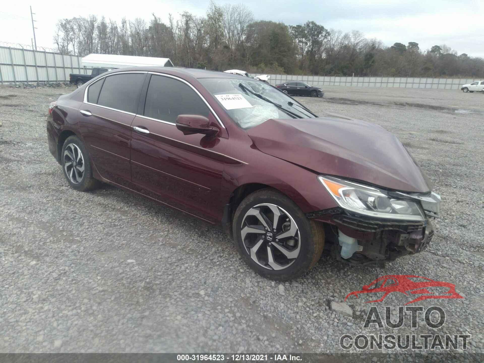 HONDA ACCORD SEDAN 2016 - 1HGCR3F88GA018401