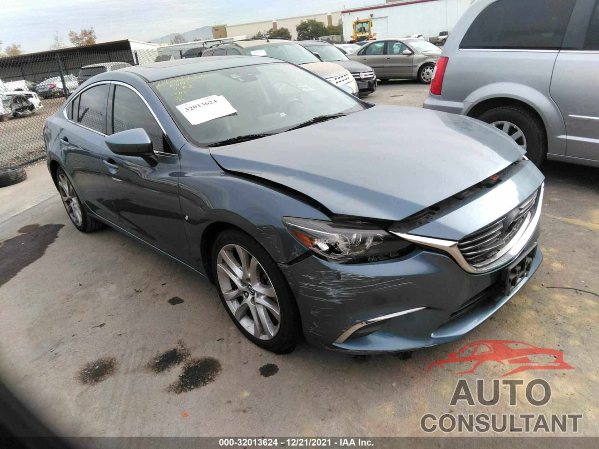 MAZDA MAZDA6 2016 - JM1GJ1T5XG1436349