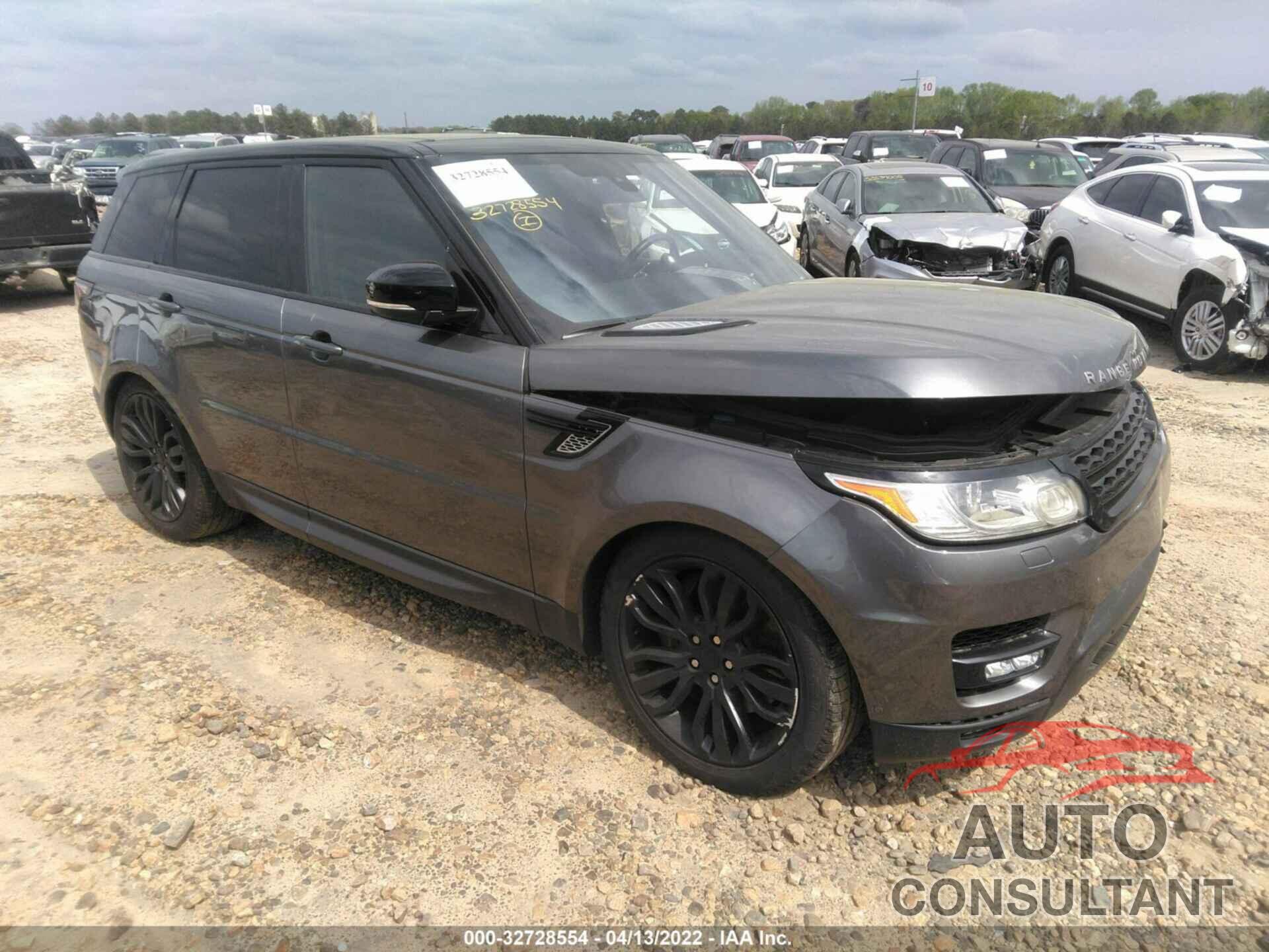 LAND ROVER RANGE ROVER SPORT 2016 - SALWR2EFXGA568424