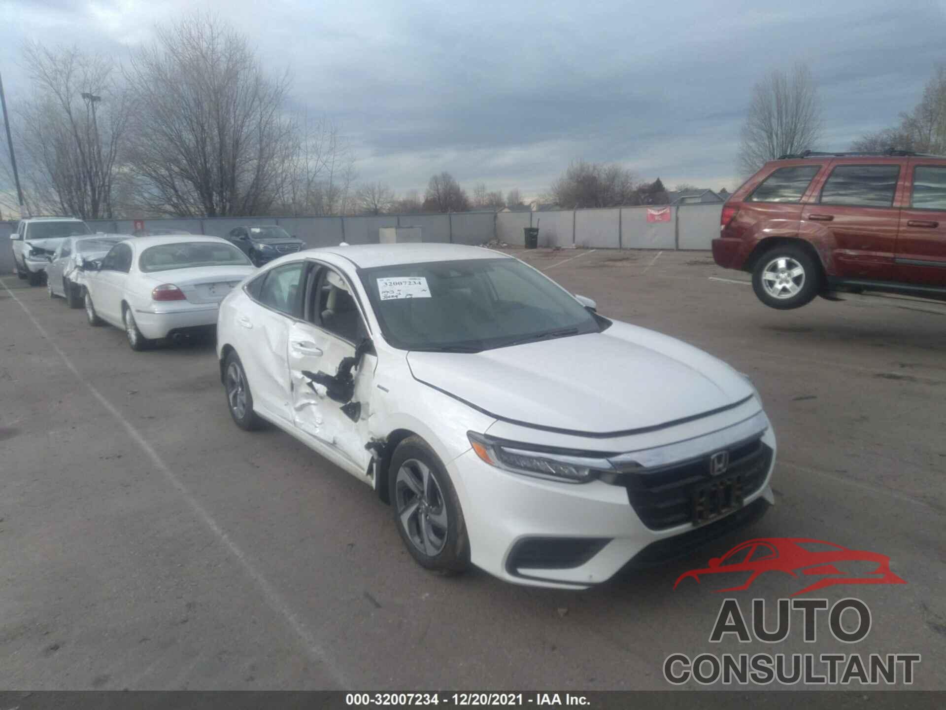 HONDA INSIGHT 2019 - 19XZE4F58KE032336