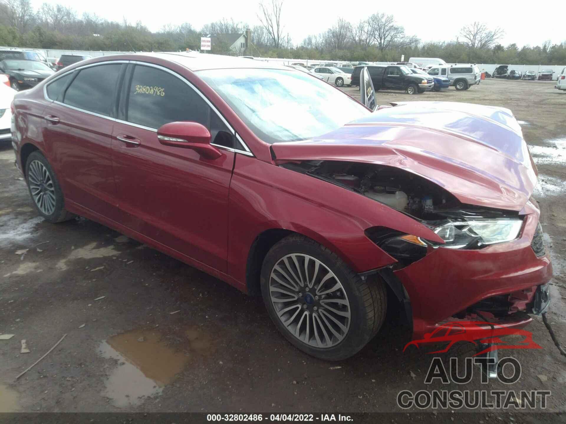 FORD FUSION 2017 - 3FA6P0T9XHR160324