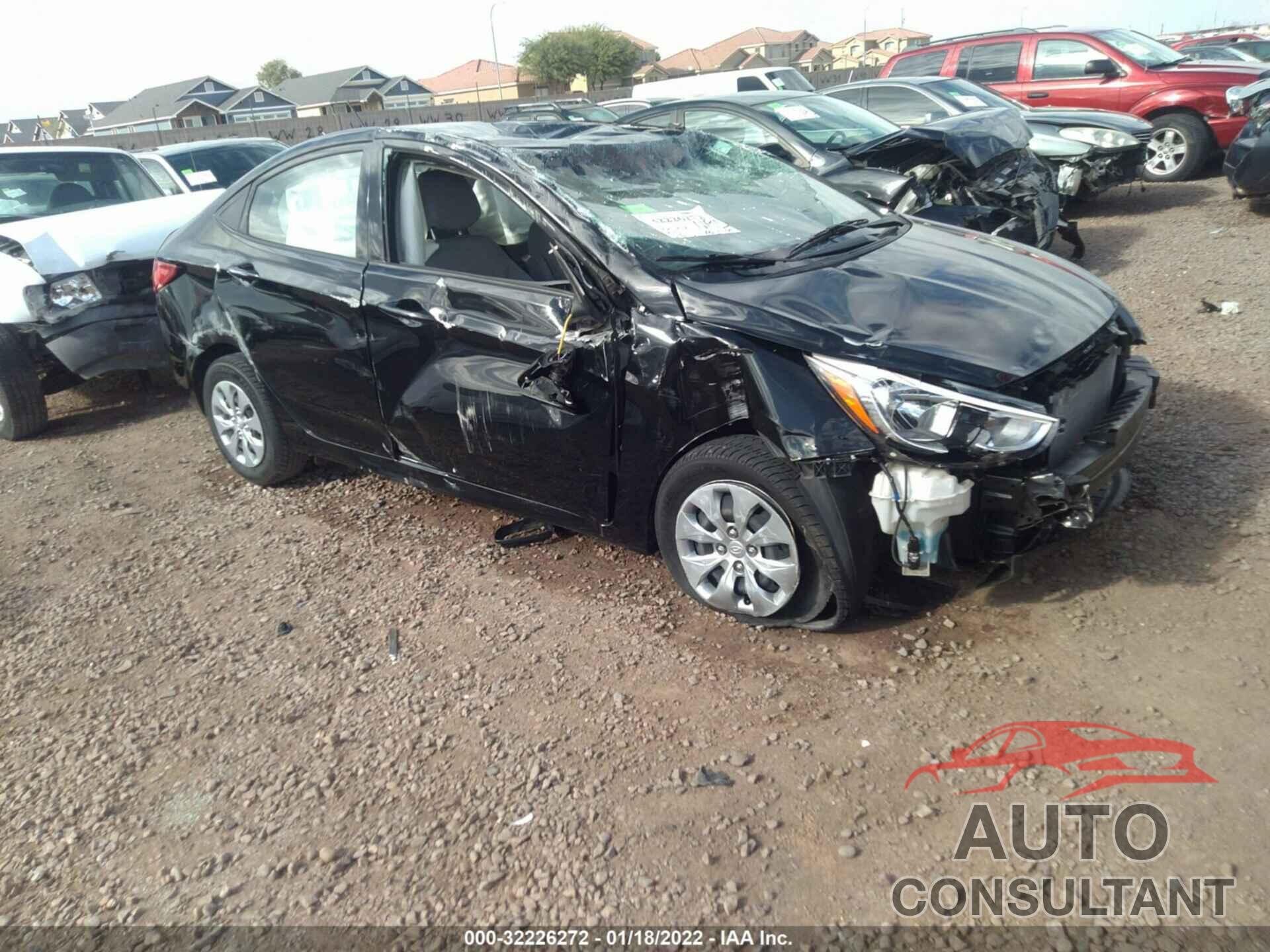 HYUNDAI ACCENT 2017 - KMHCT4AE2HU380786