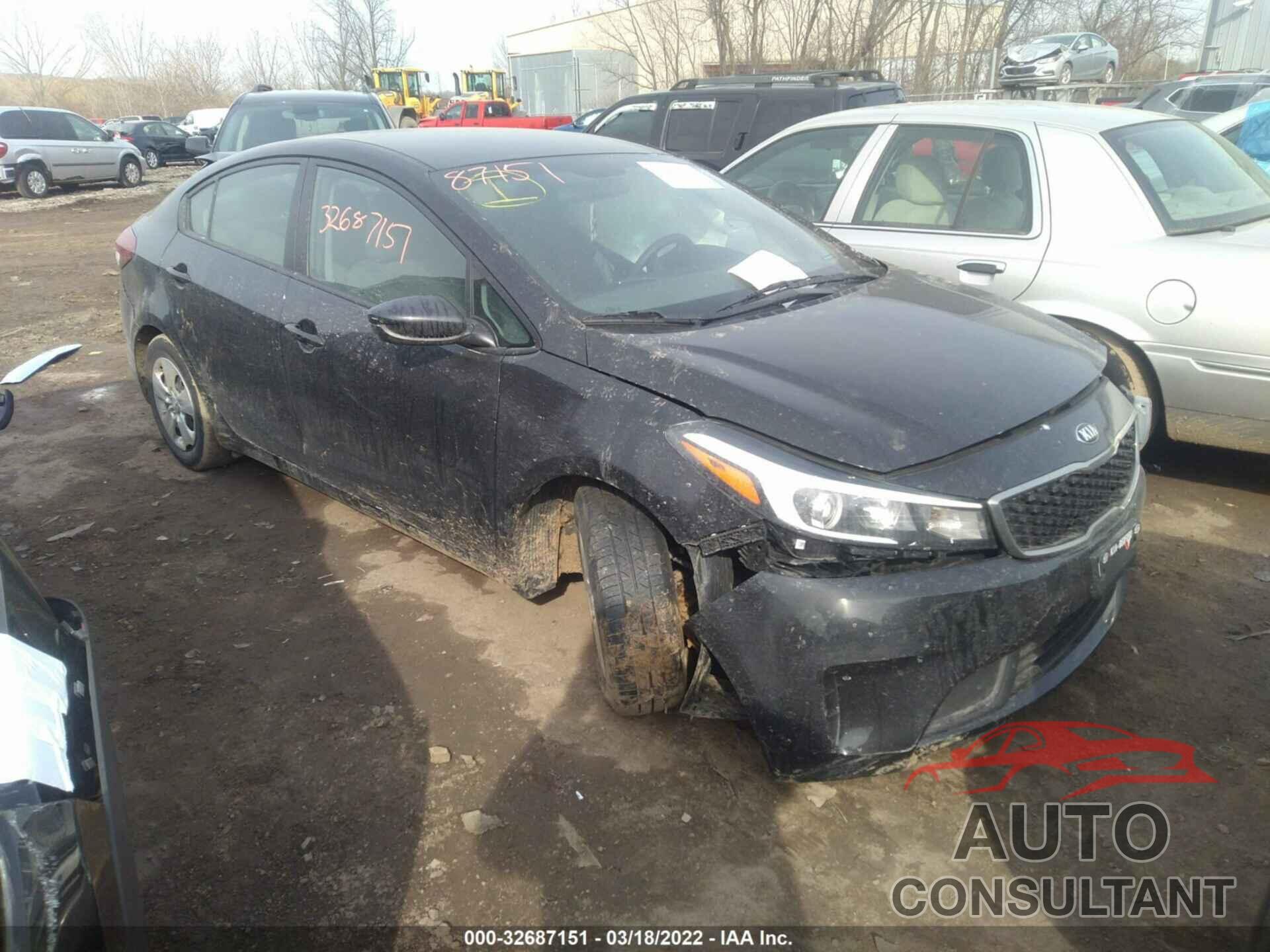 KIA FORTE 2017 - 3KPFK4A77HE124342