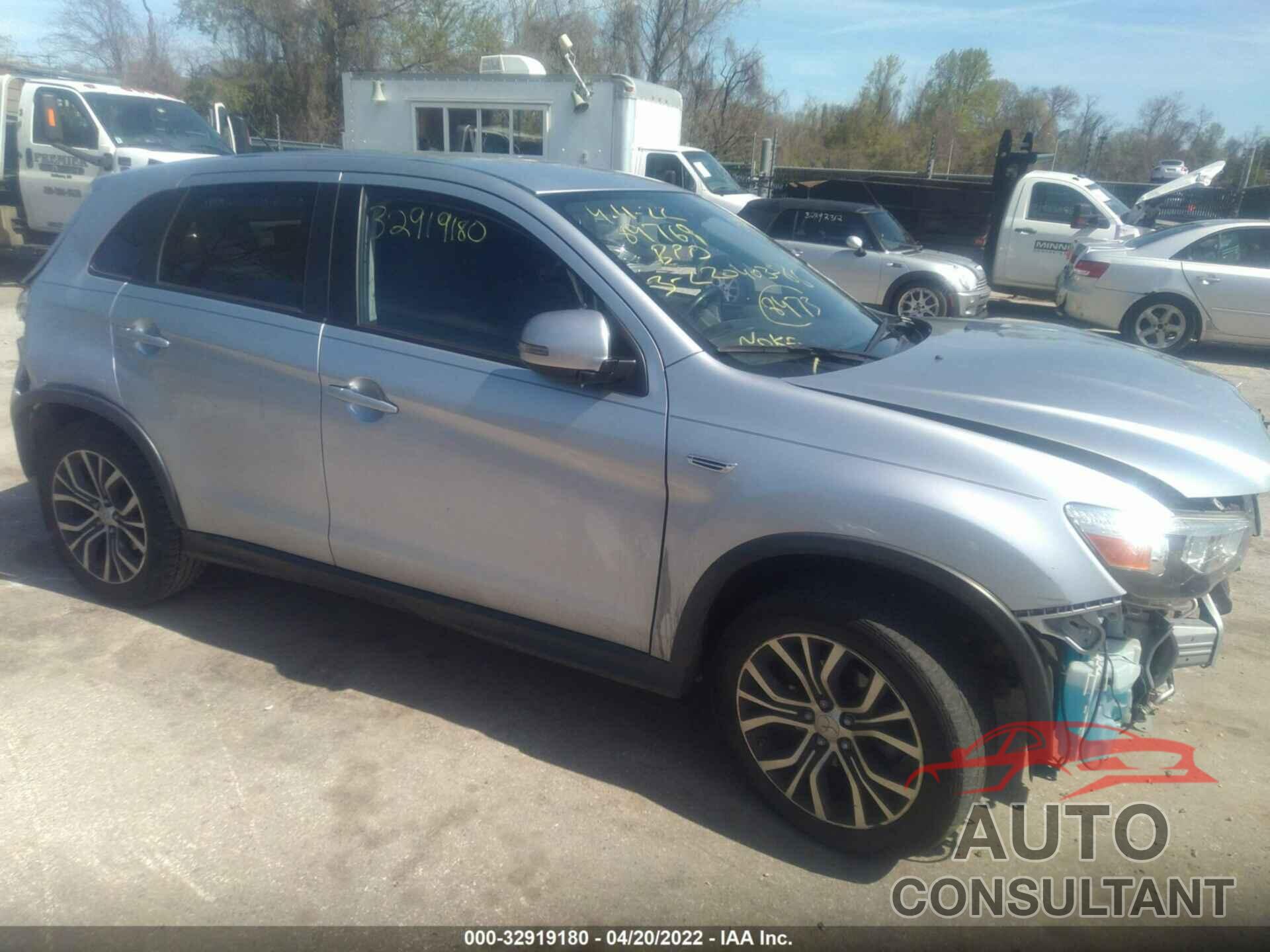 MITSUBISHI OUTLANDER SPORT 2016 - JA4AP3AU1GZ028473