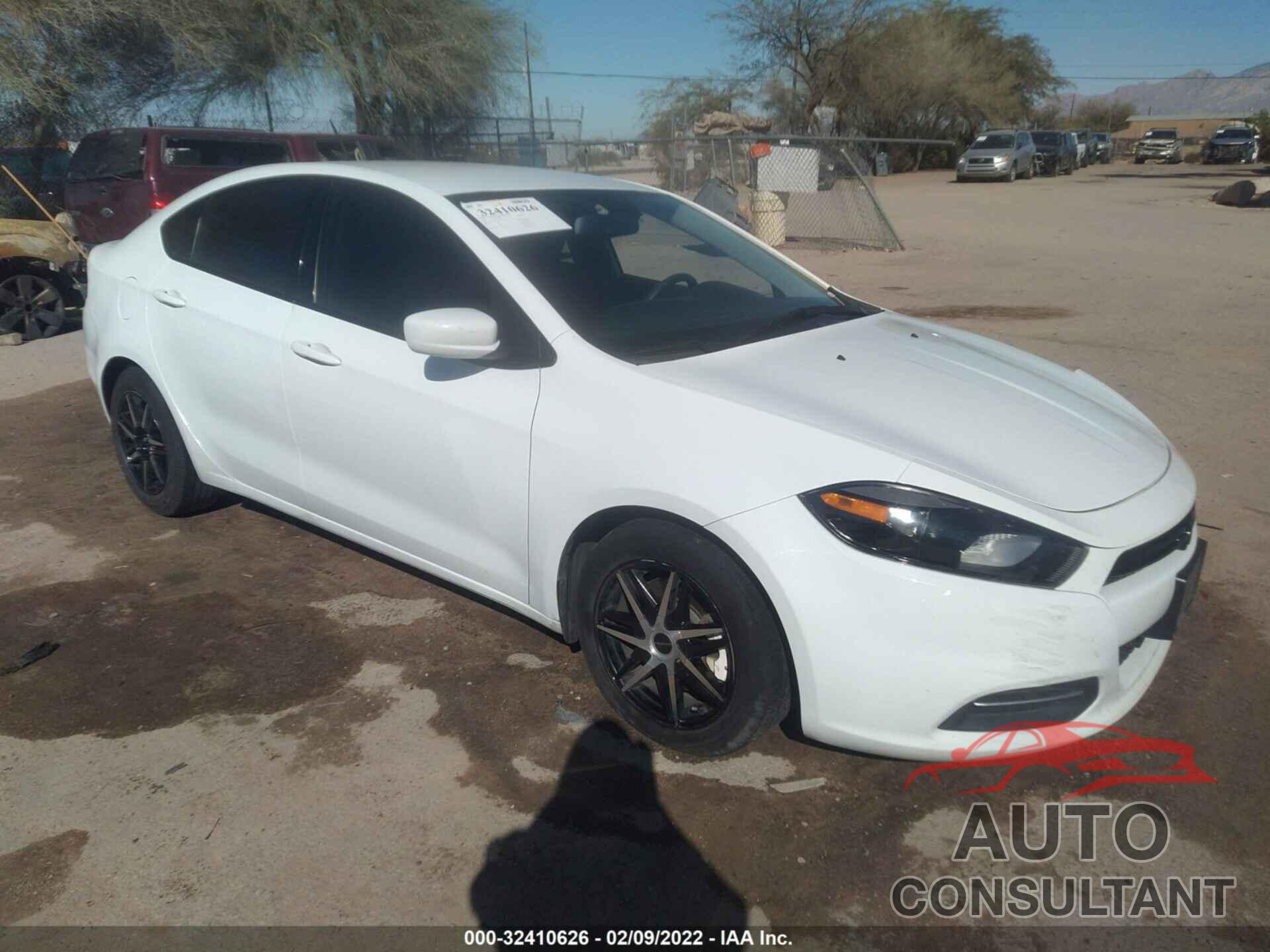 DODGE DART 2016 - 1C3CDFBB7GD564853