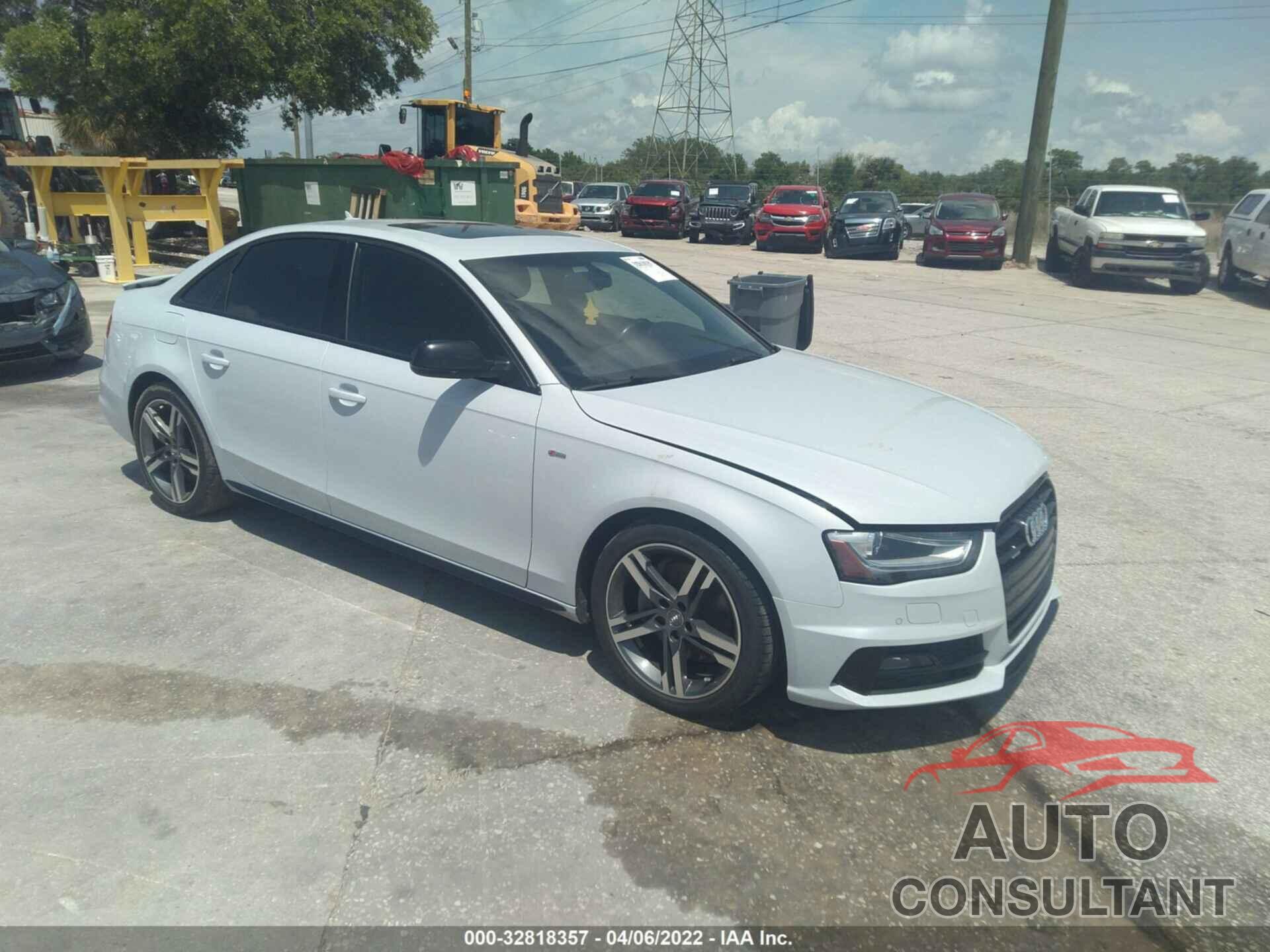 AUDI A4 2016 - WAUFFAFL7GN002158