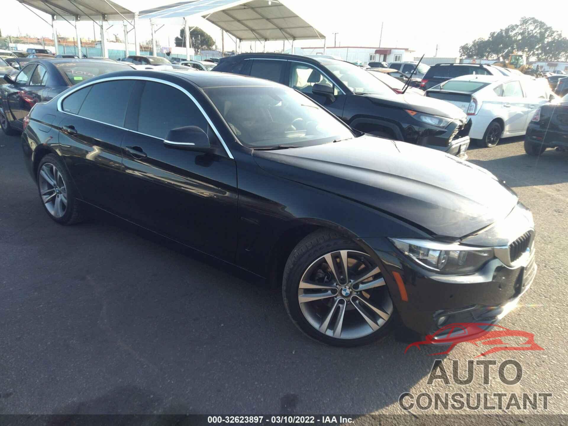 BMW 4 SERIES 2019 - WBA4J1C53KBM13482