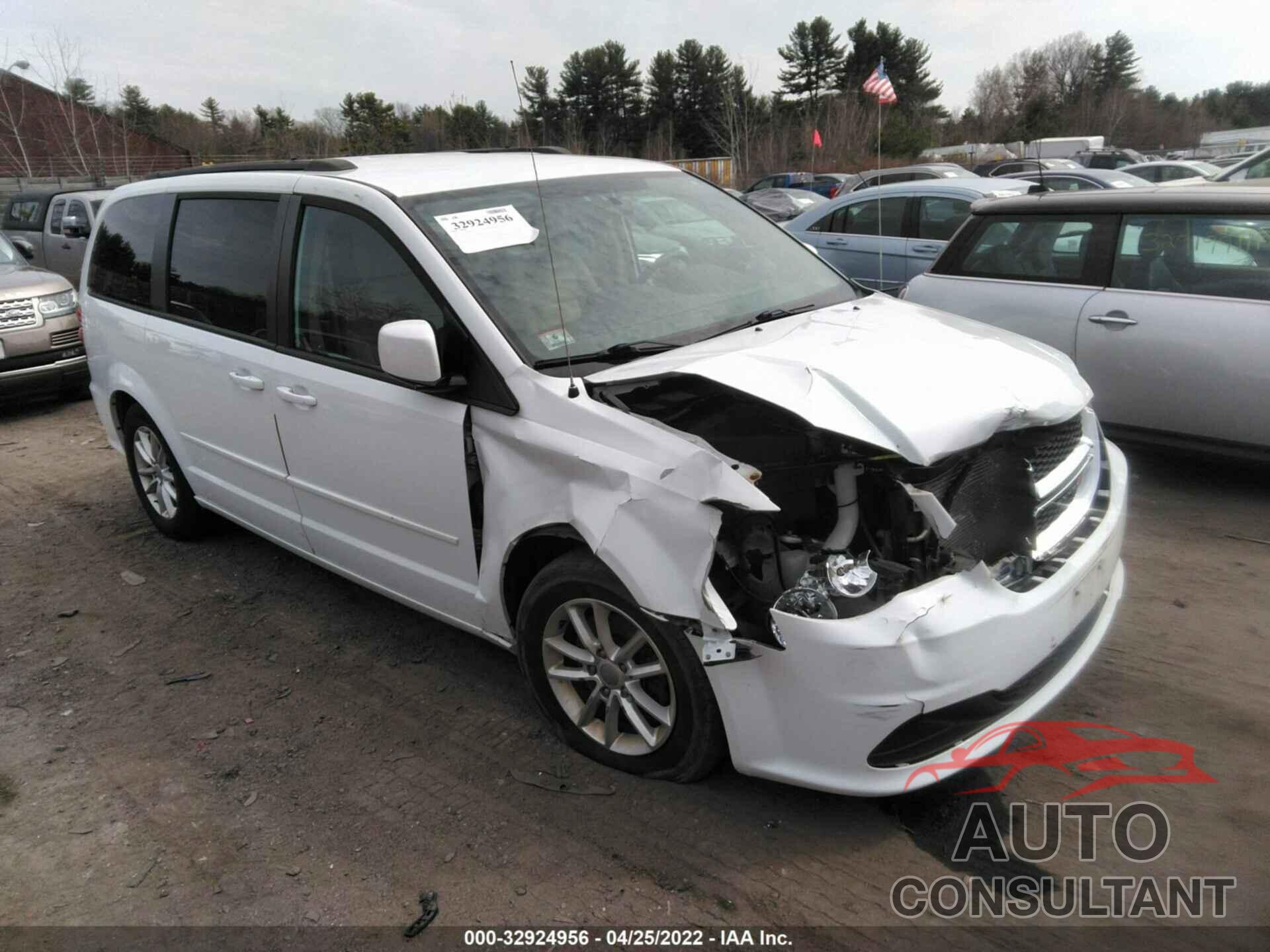 DODGE GRAND CARAVAN 2016 - 2C4RDGCG3GR321916