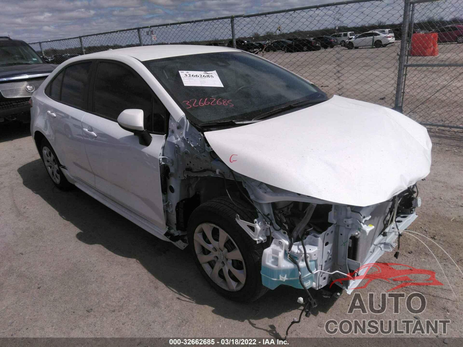 TOYOTA COROLLA 2022 - JTDEPMAE5N3006417