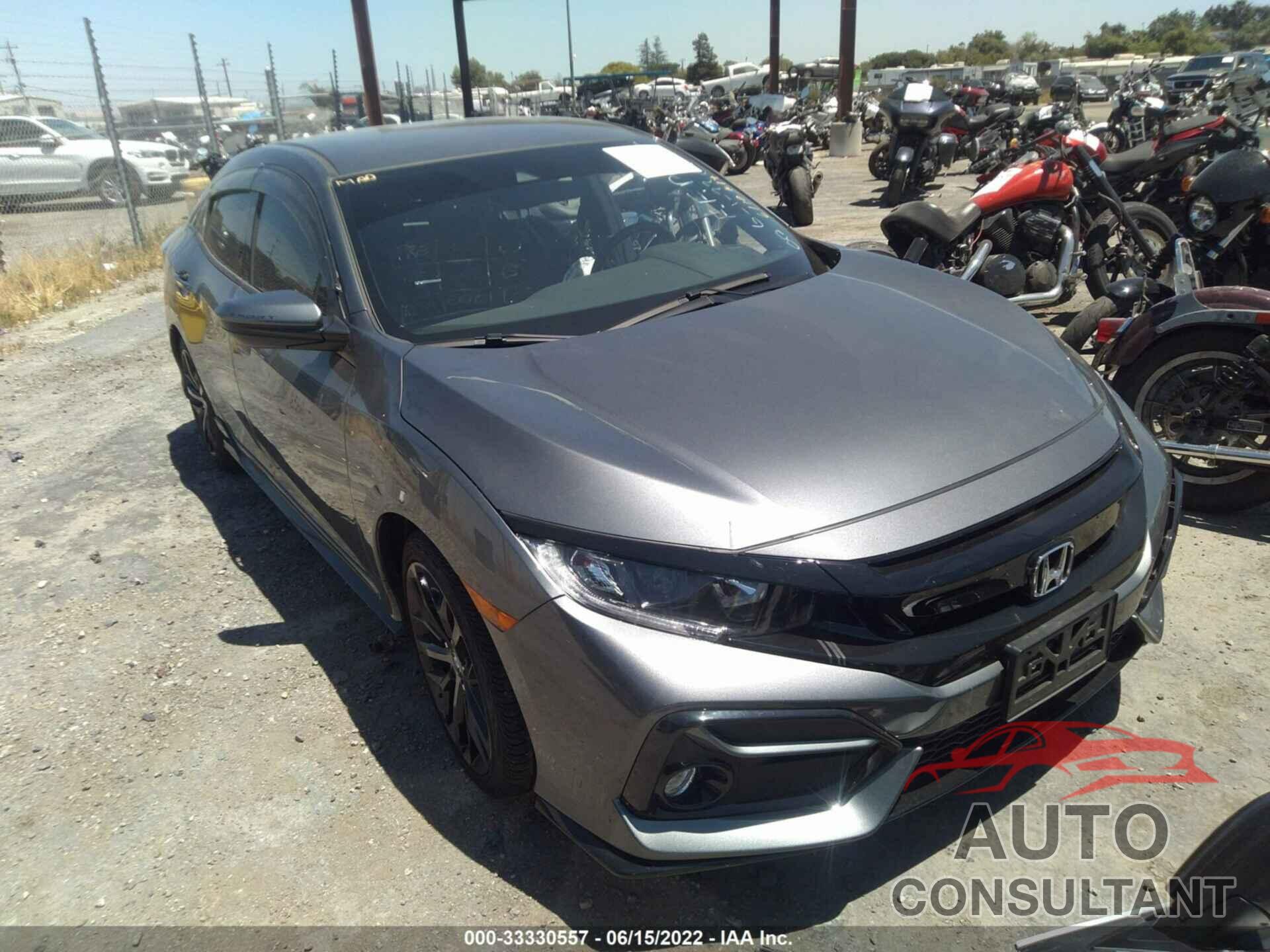 HONDA CIVIC HATCHBACK 2021 - SHHFK7H47MU427508