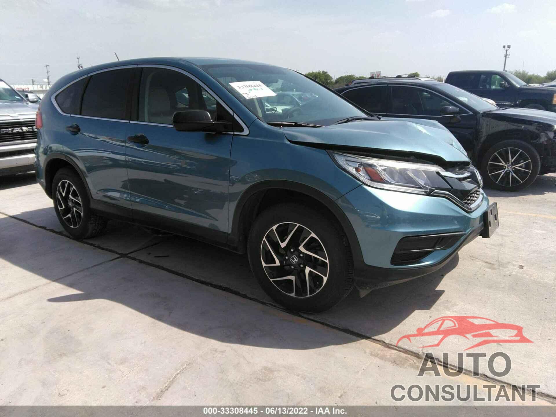 HONDA CR-V 2016 - 5J6RM3H49GL021372