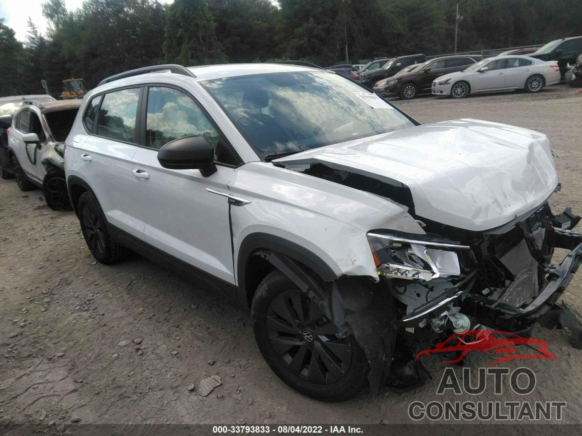 VOLKSWAGEN TAOS 2022 - 3VVAX7B27NM082158