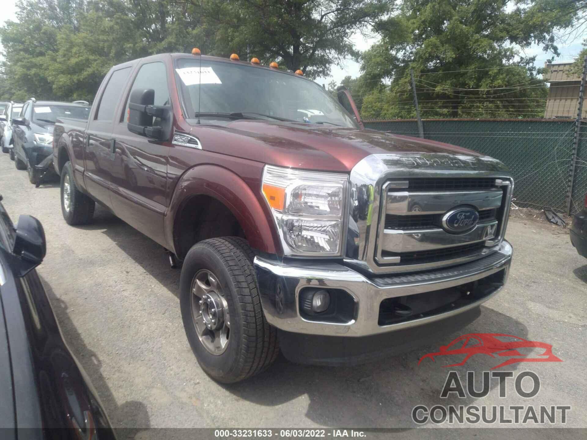 FORD SUPER DUTY F-250 SRW 2016 - 1FT7W2B61GEC95830