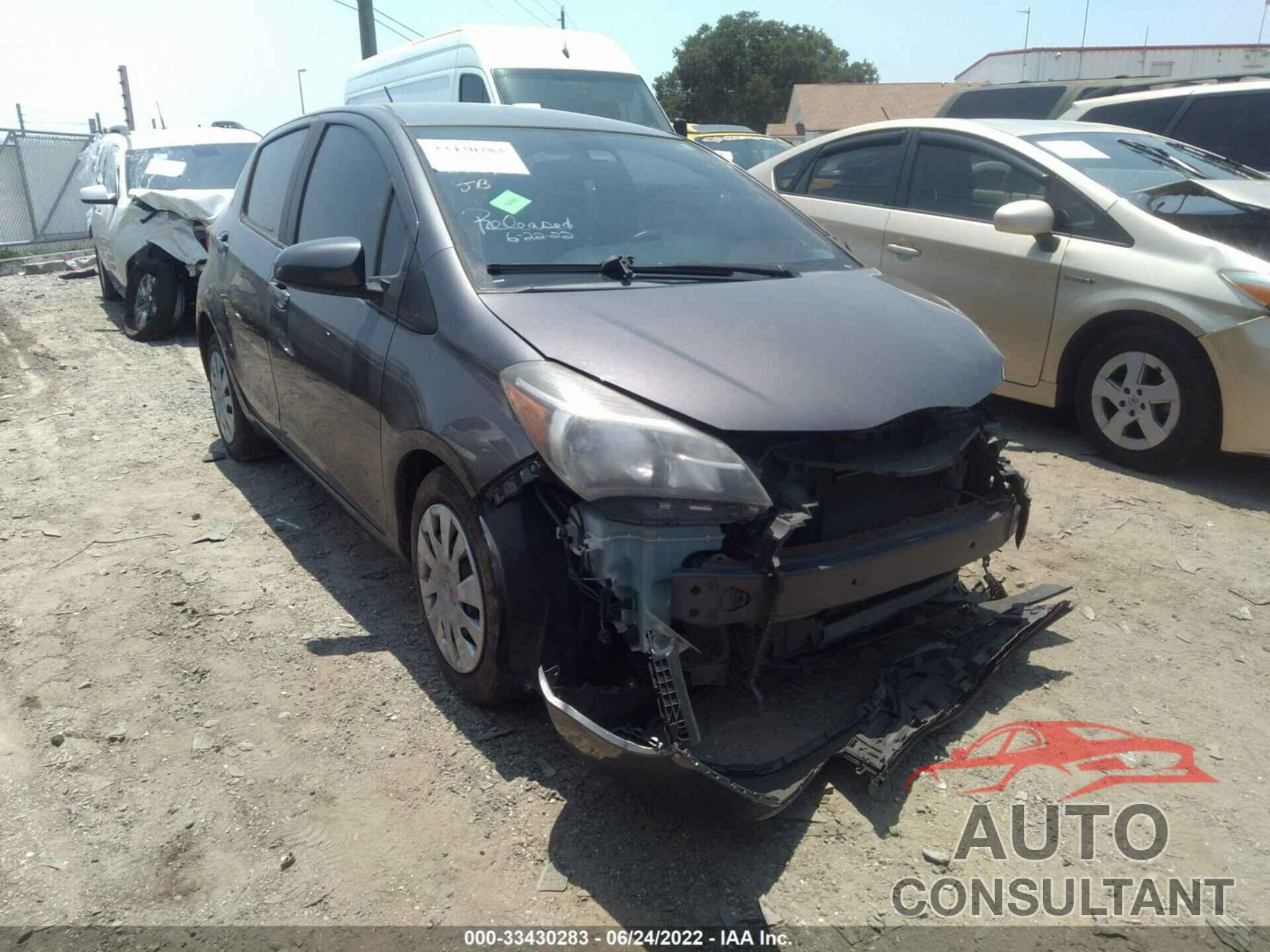 TOYOTA YARIS 2017 - VNKKTUD36HA078677