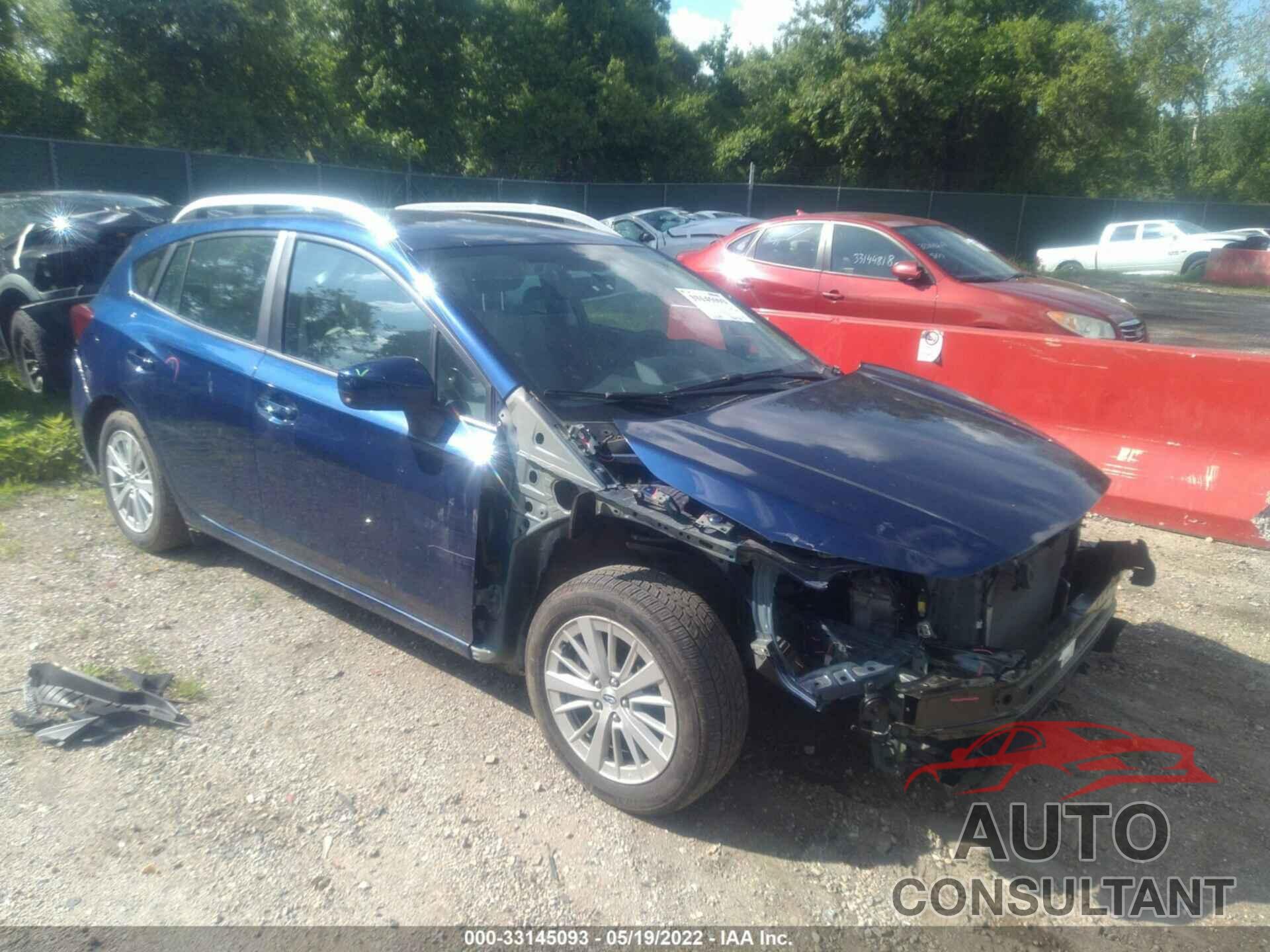 SUBARU IMPREZA 2018 - 4S3GTAD65J3707668