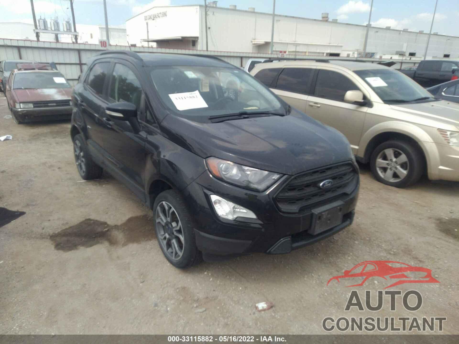 FORD ECOSPORT 2020 - MAJ6S3JL6LC353222